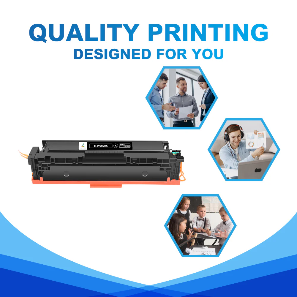 W2020X - Chip-Ready Compatible HP 414X Black Toner Cartridge | Monitors Toner Levels - Image 4