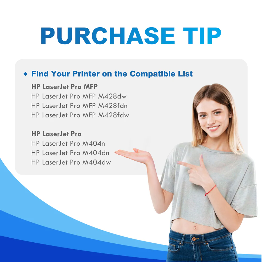 CF258A - Chip-Ready Compatible HP 58A Toner Cartridge | Monitors Toner Levels - Image 3
