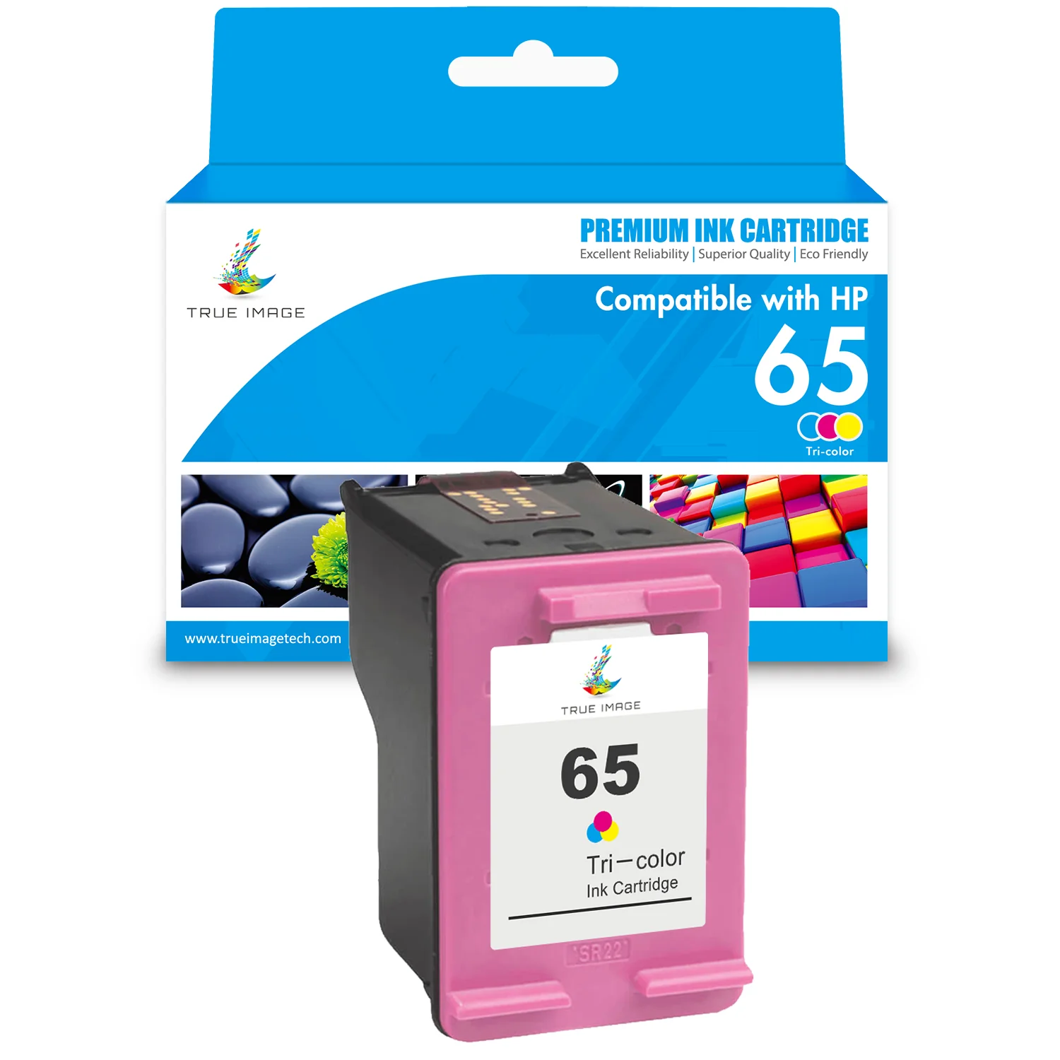 Compatible HP 65 Color (Firmware Safe) Ink Cartridge - Single Pack