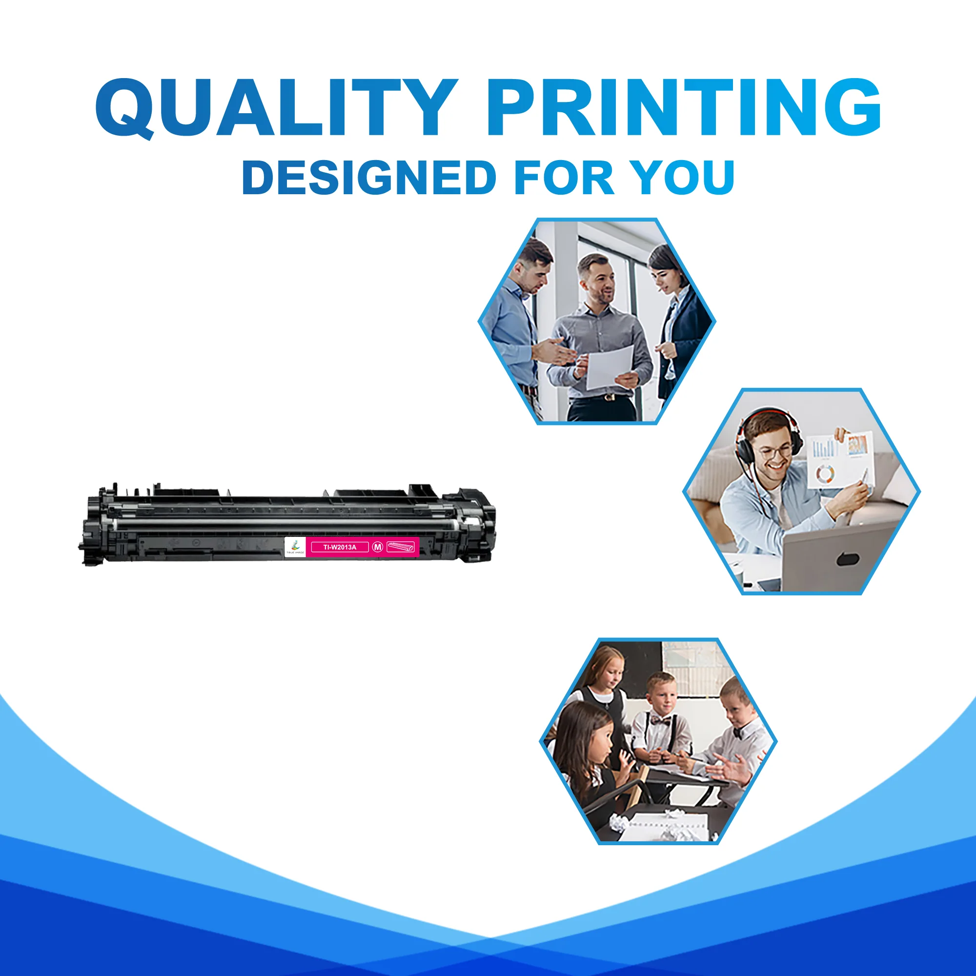 W2013A - Compatible HP 659A Magenta Toner Cartridge - Image 4