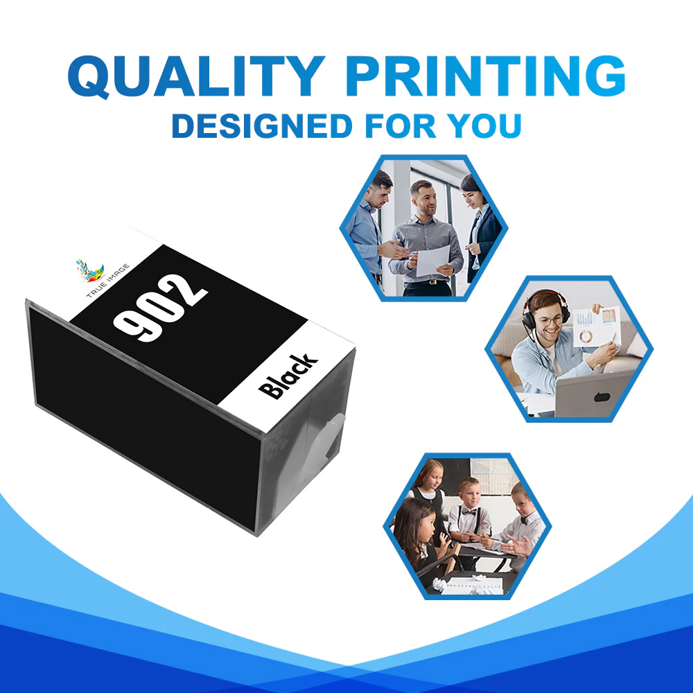 Compatible HP 902 (Firmware Safe) Black Ink Cartridge - T6L98AN - Image 4