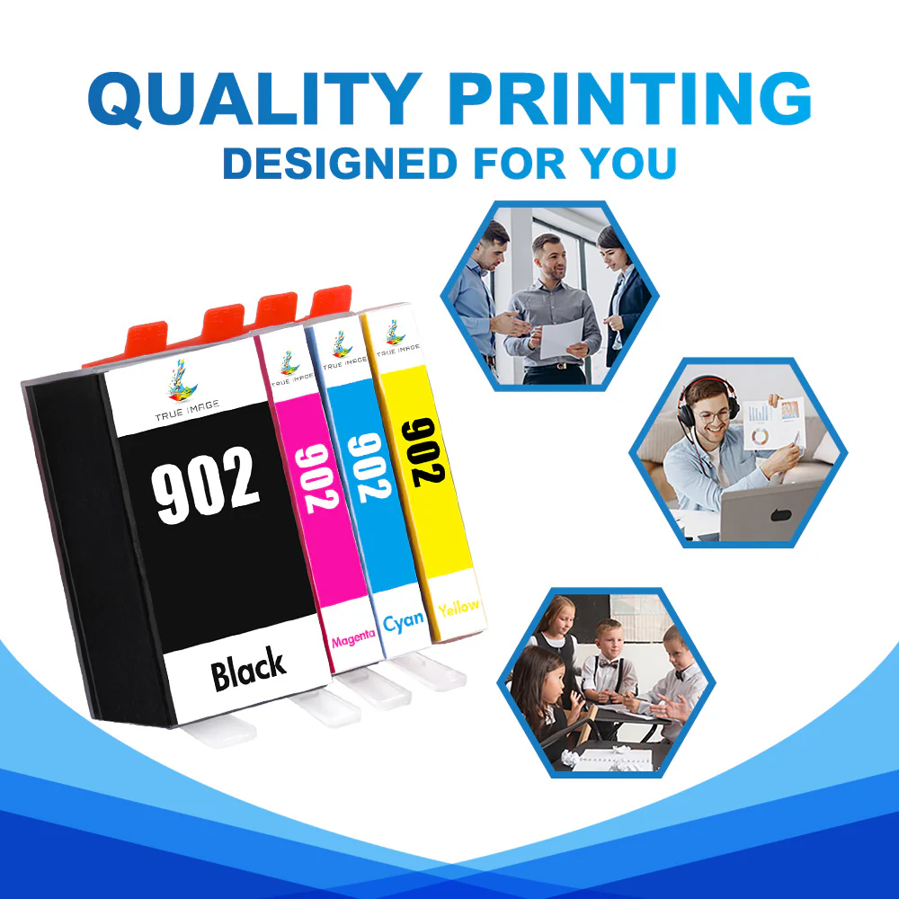 Compatible HP 902 (Firmware Safe) Ink Cartridges 5-Pack - Image 4