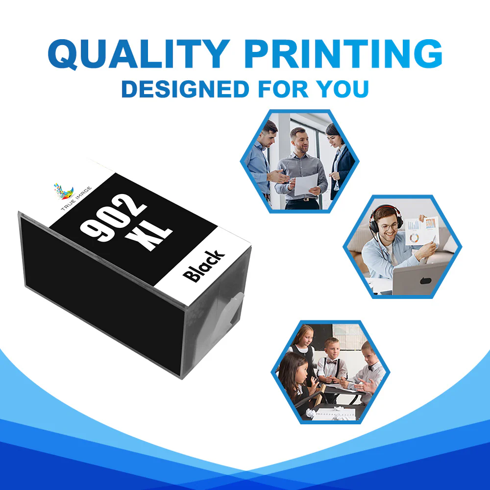 Compatible HP 902XL (Firmware Safe) High-Yield Black Ink Cartridge - Image 4