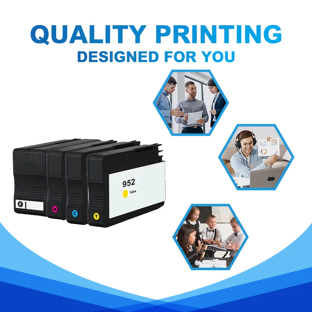 Compatible HP 952 (Firmware Safe) Ink Cartridges 4-Pack | Standard-Yield - Image 4