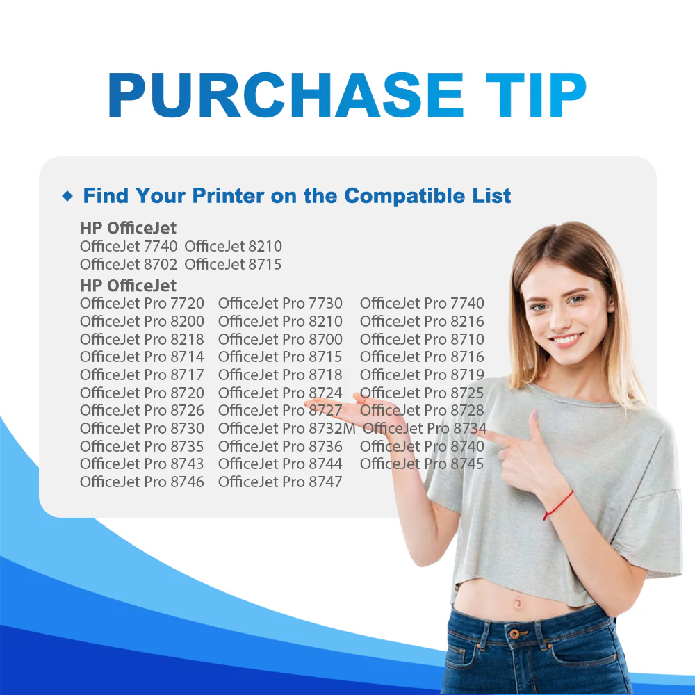 Compatible HP 952 (Firmware Safe) Ink Cartridges 4-Pack | Standard-Yield - Image 3