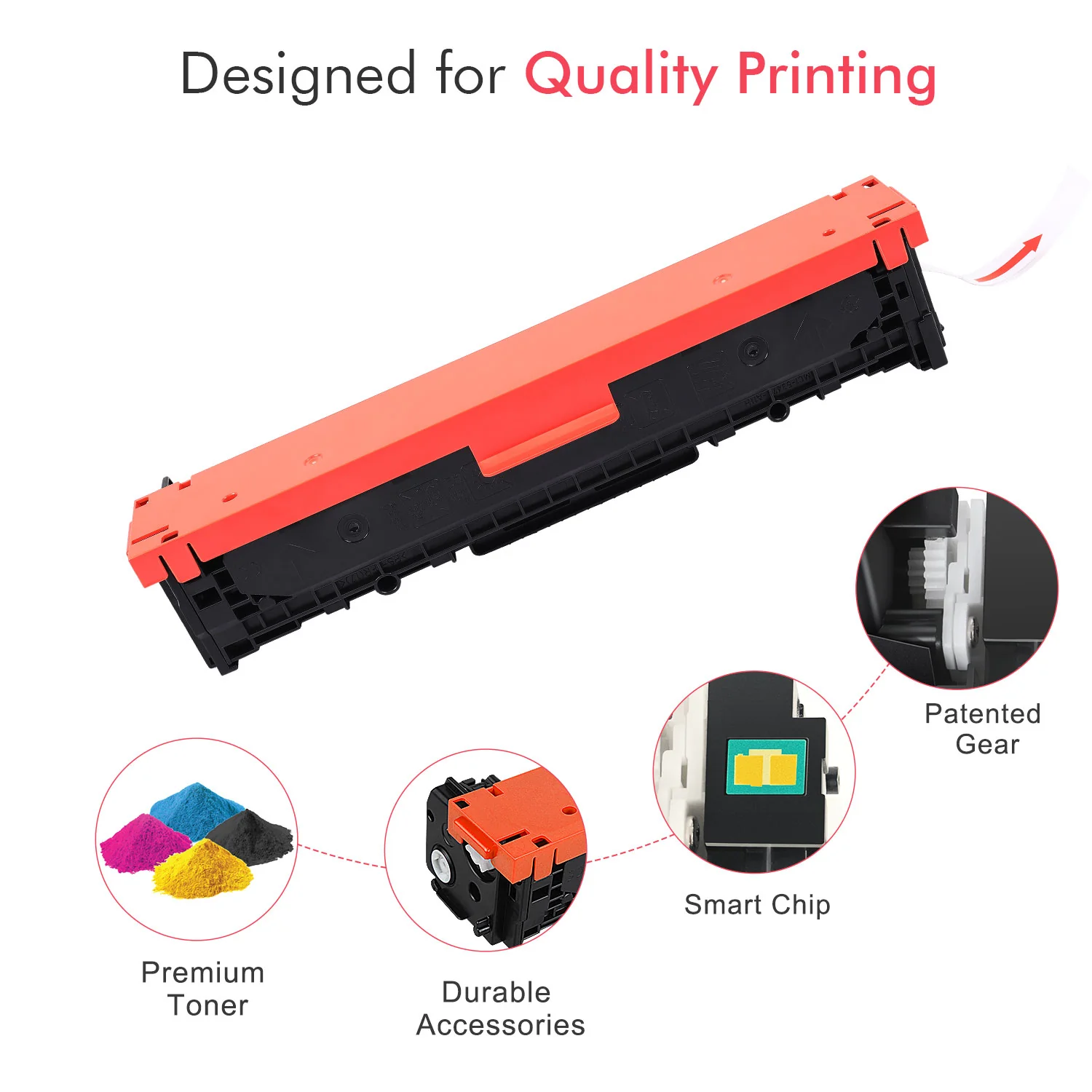 Compatible HP 125A Toner Cartridges Combo Pack - Image 4