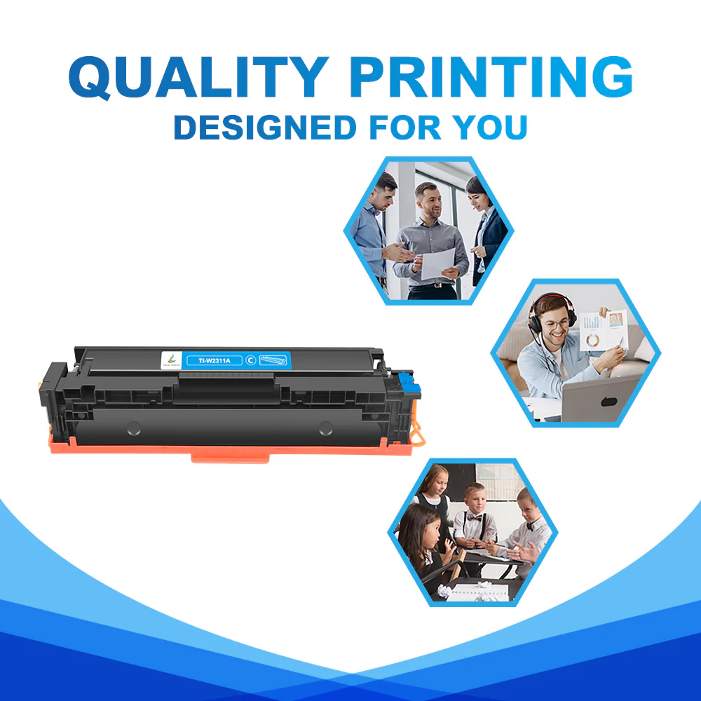 Compatible HP 215A W2311A Cyan Toner Cartridge - Image 4