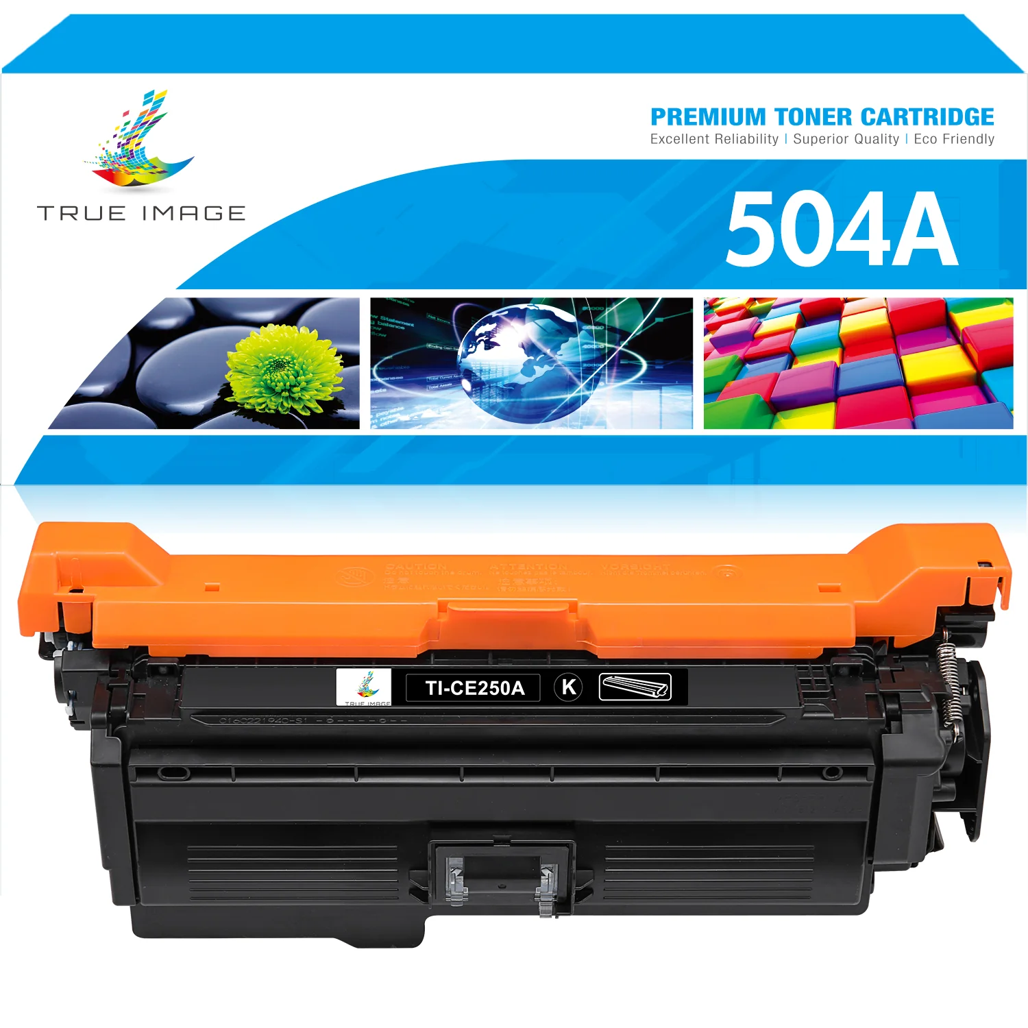 CE250A - Compatible HP 504A Black Toner Cartridge