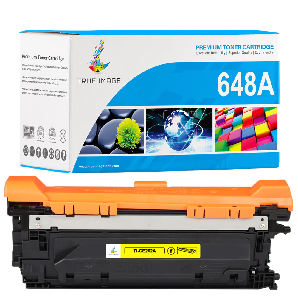 CE262A - Compatible HP 648A Yellow Toner Cartridge