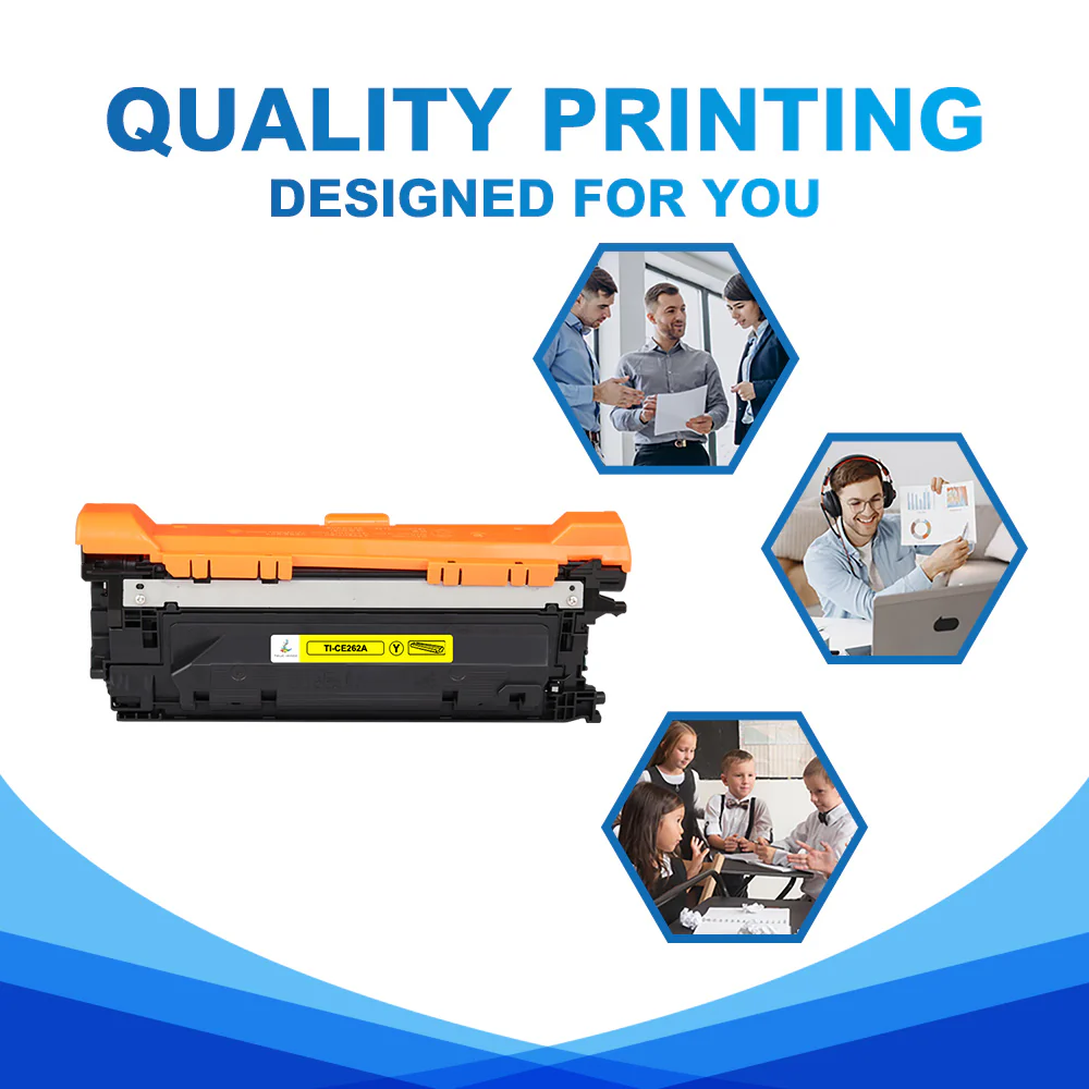 CE262A - Compatible HP 648A Yellow Toner Cartridge - Image 4