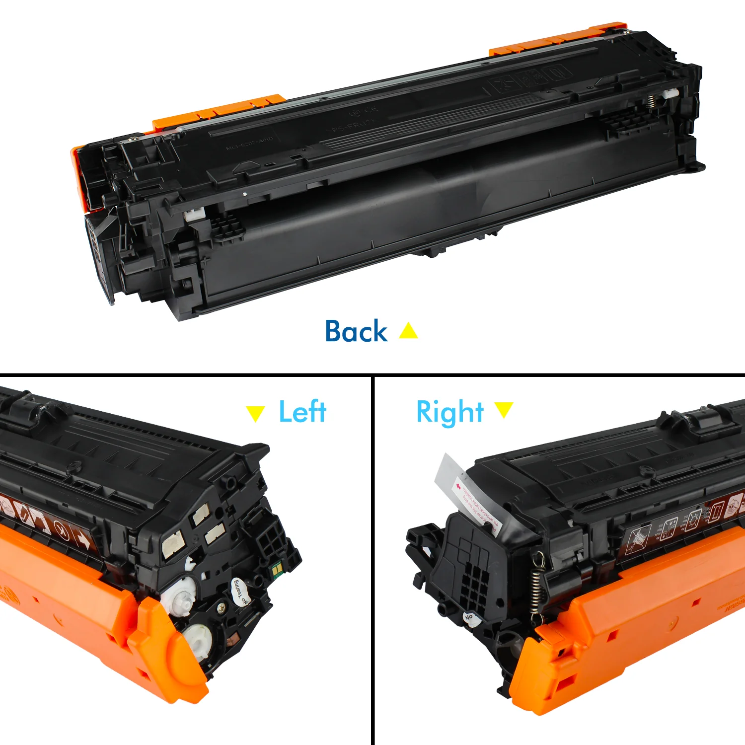 Compatible HP 650A CE270A/CE271A/CE272A/CE273A Toner Cartridge 4-Pack Combo - Image 2