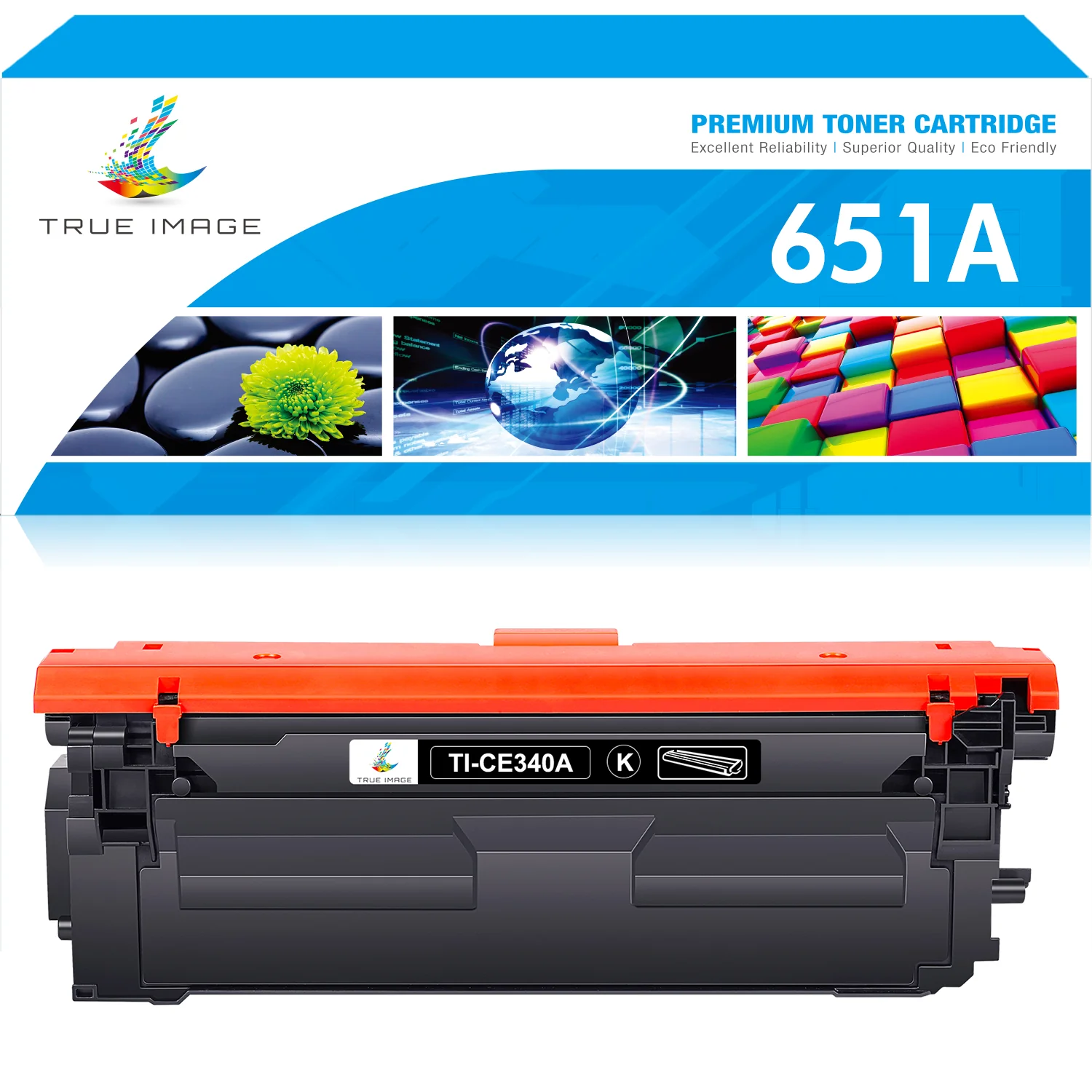 HP Compatible CE340A Black Toner Cartridge