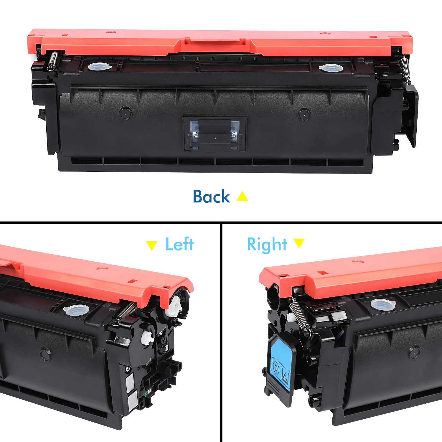 HP Compatible CE341A Cyan Toner Cartridge - Image 2