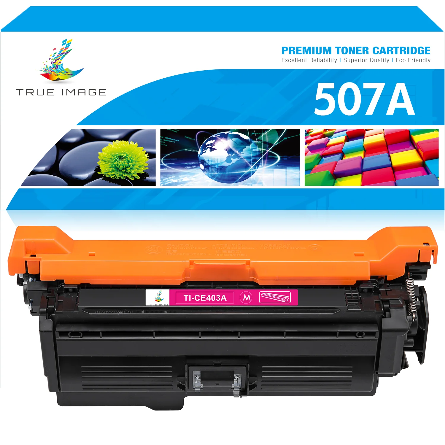 CE403A - Compatible HP 507A Magenta Toner Cartridge