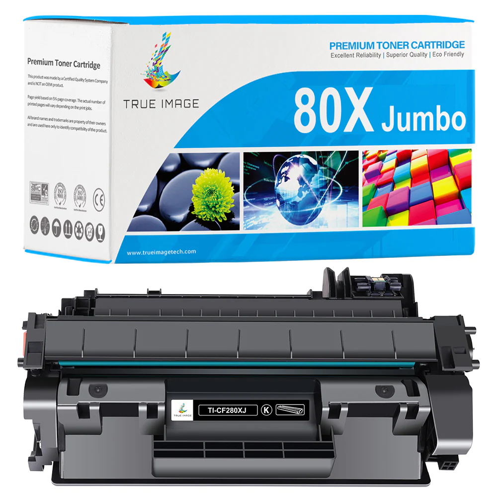 Compatible HP 80X High-Yield Black Toner Cartridge - CF280X - Image 2