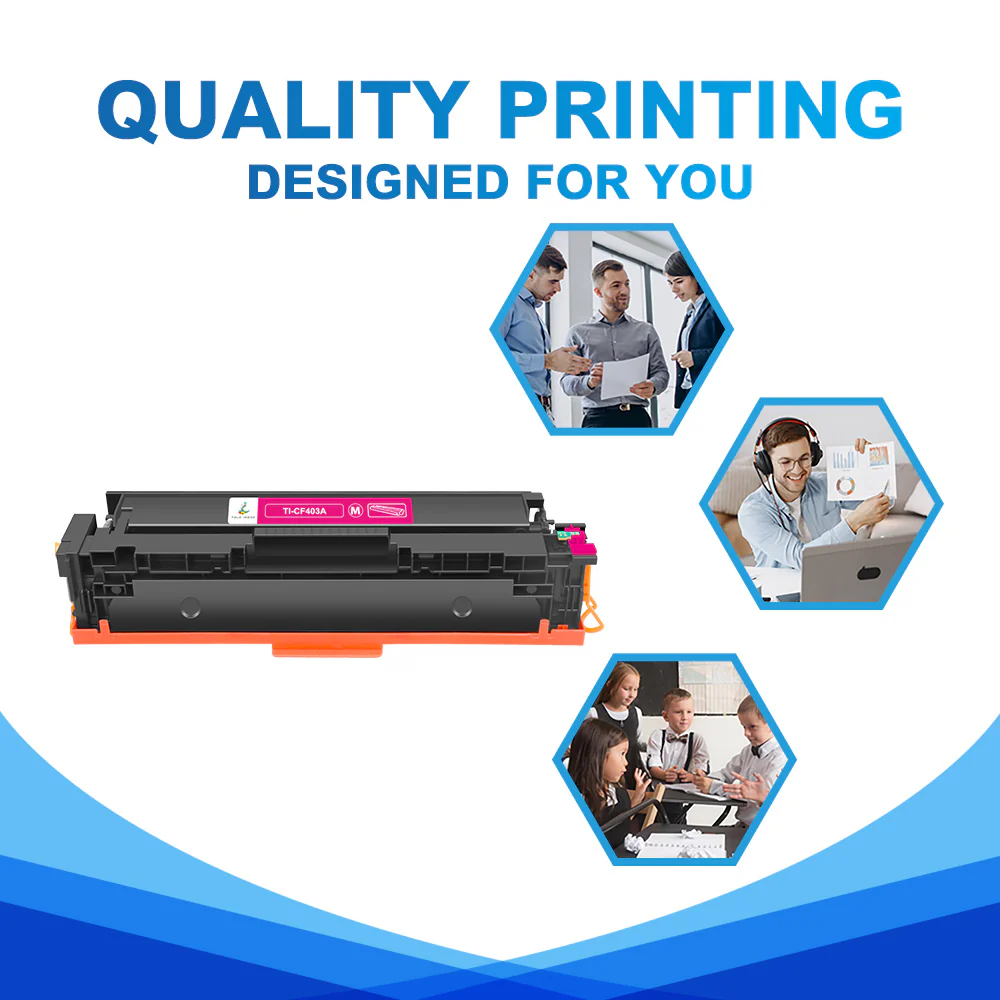 HP CF403A - Compatible 201A Magenta Toner Cartridge - Image 4