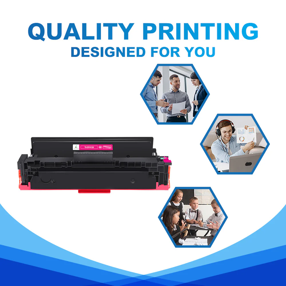 CF413X - Compatible HP 410X Magenta Toner Cartridge - High Yield - Image 4
