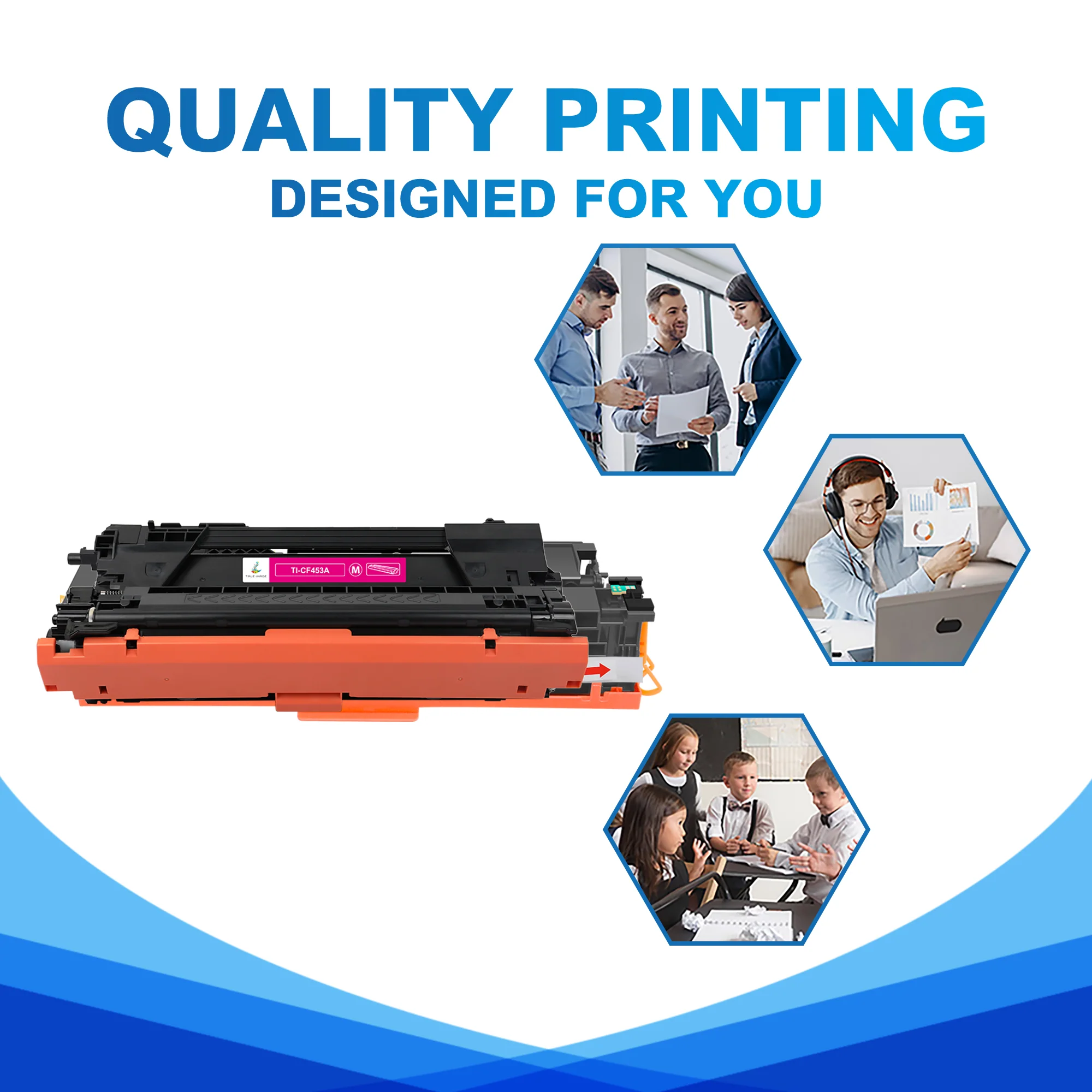 CF453A - Compatible HP 655A Magenta Toner Cartridge - Standard Yield - Image 4