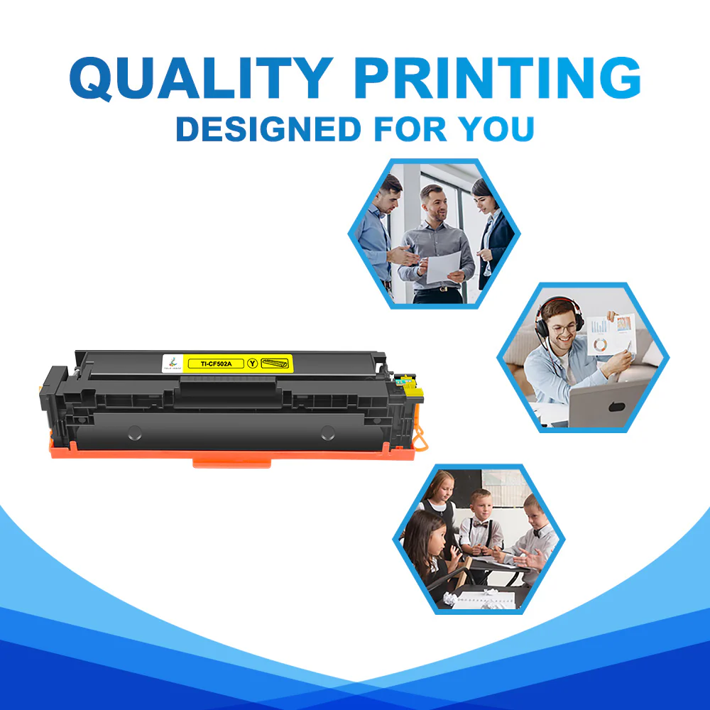 CF502A - Compatible HP 202A Yellow Toner Cartridge - Standard Yield - Image 4