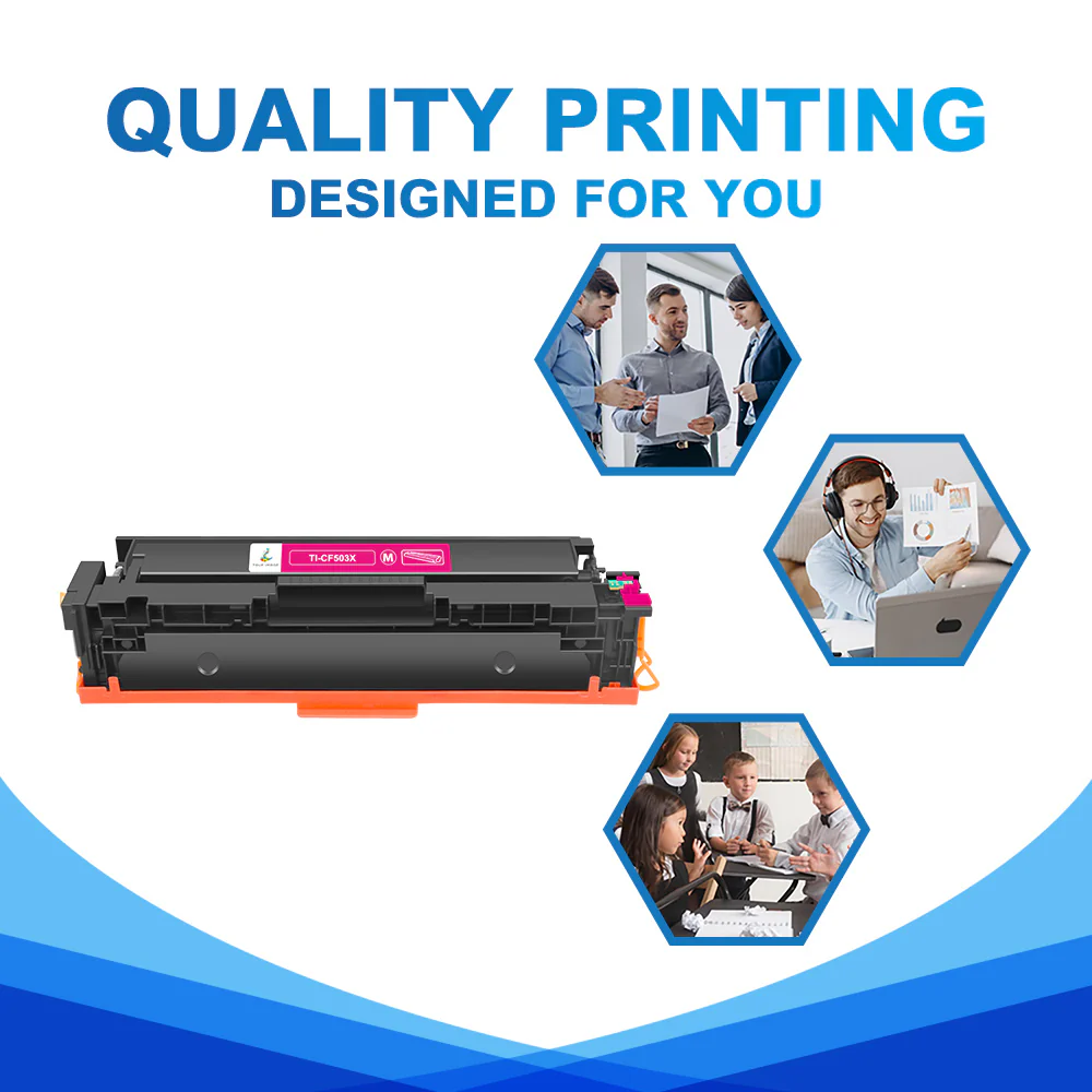 CF503X - Compatible HP 202X Magenta Toner Cartridge - High Yield - Image 4