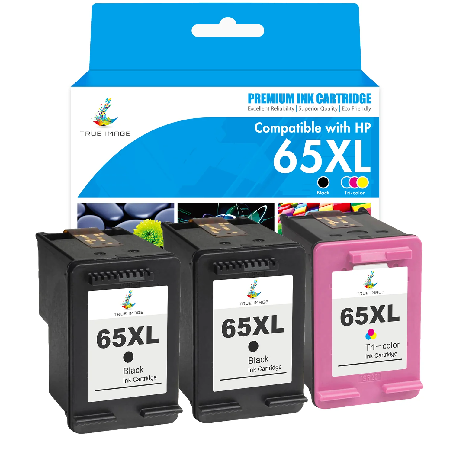 Compatible HP 65XL (Firmware Safe) Ink Cartridge - Combo Pack - Image 6