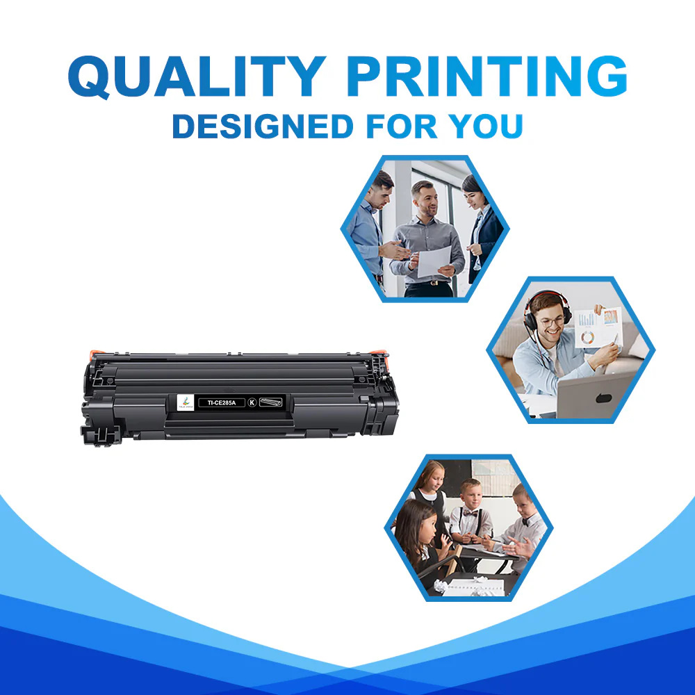 Compatible CE285A HP Laserjet 85A Toner Cartridges 2-Pack - Image 4