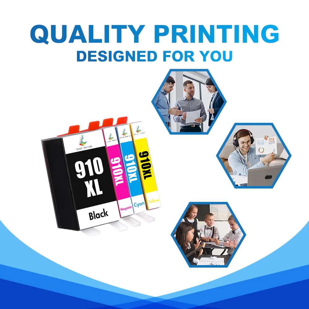 Compatible HP Ink 910XL 10-Pack (4 Black, 2 Cyan, 2 Magenta, 2 Yellow) - Image 5