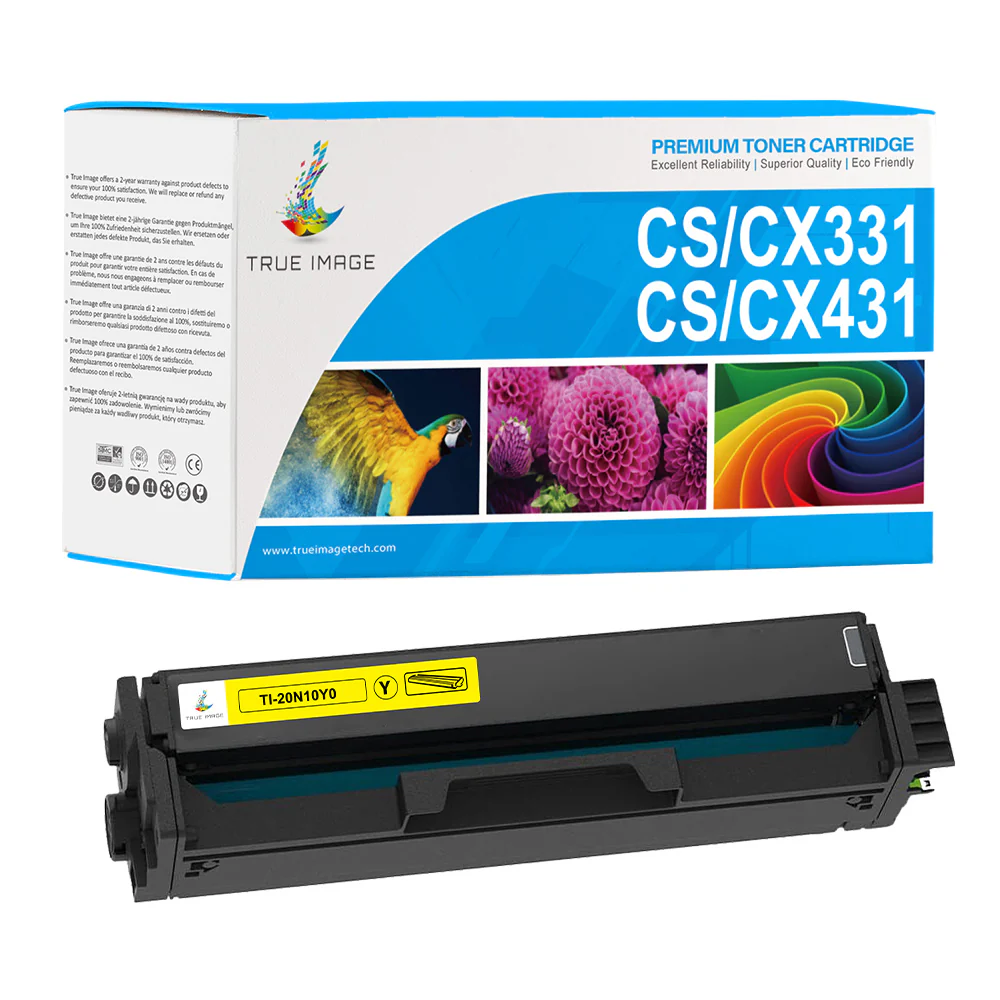 Lexmark Compatible 20N10Y0 Yellow Toner Cartridge