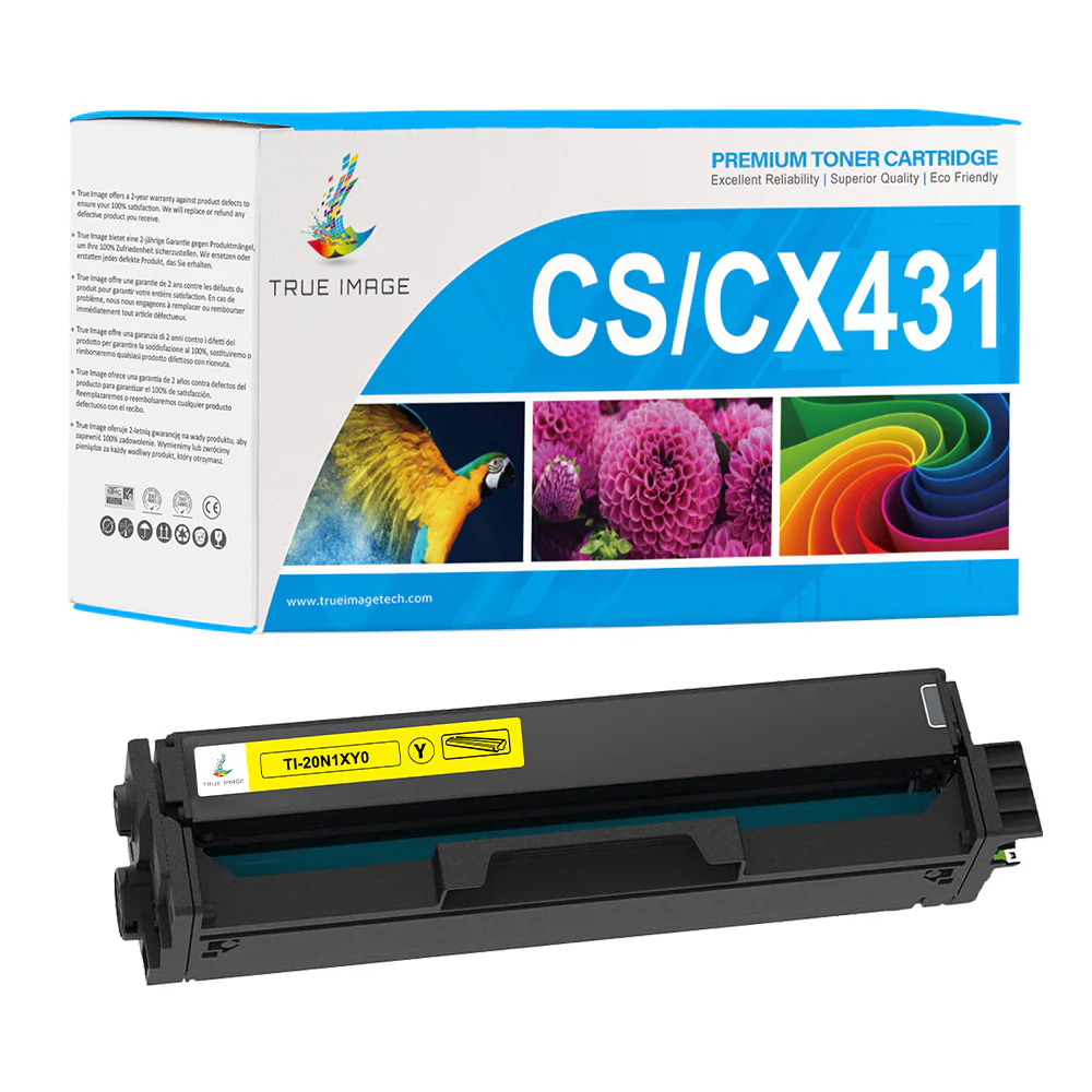 Lexmark Compatible 20N1XY0 Yellow Toner Cartridge - Extra High Yield