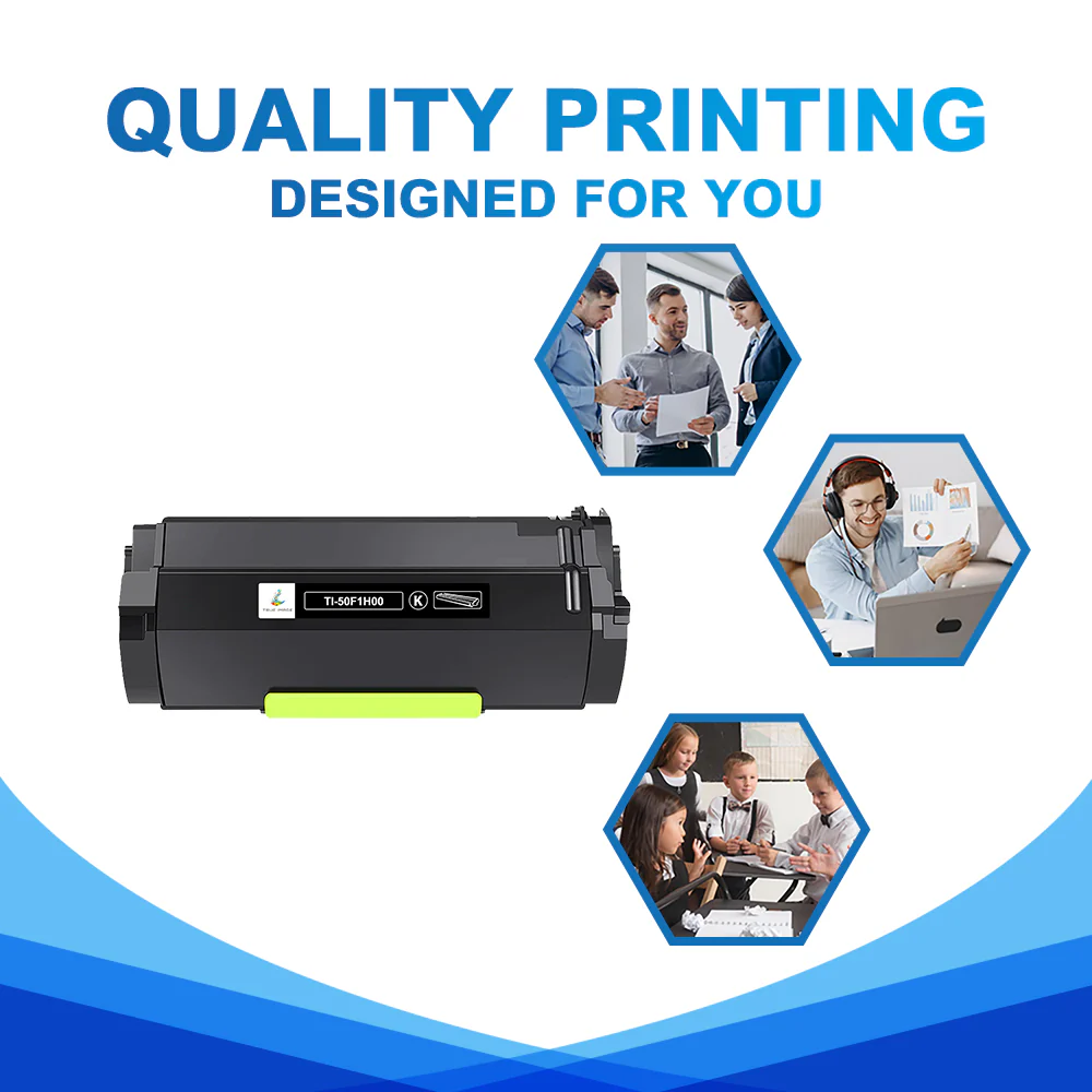 Compatible Lexmark 501H Black High Yield Toner Cartridge- 50F1H00 - Image 4