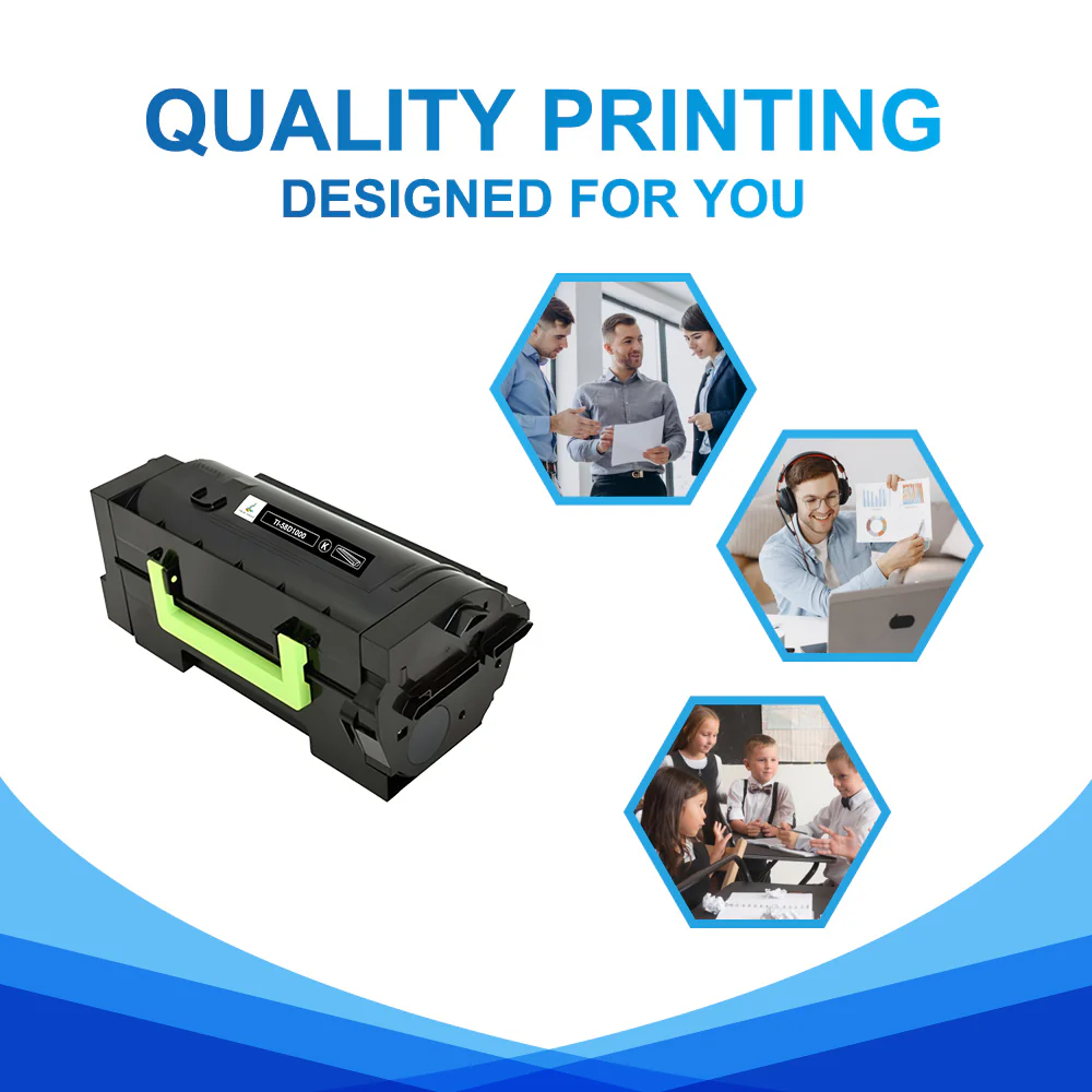 58D1000 - Compatible Lexmark 581A Black Standard Yield Toner Cartridge - Image 4