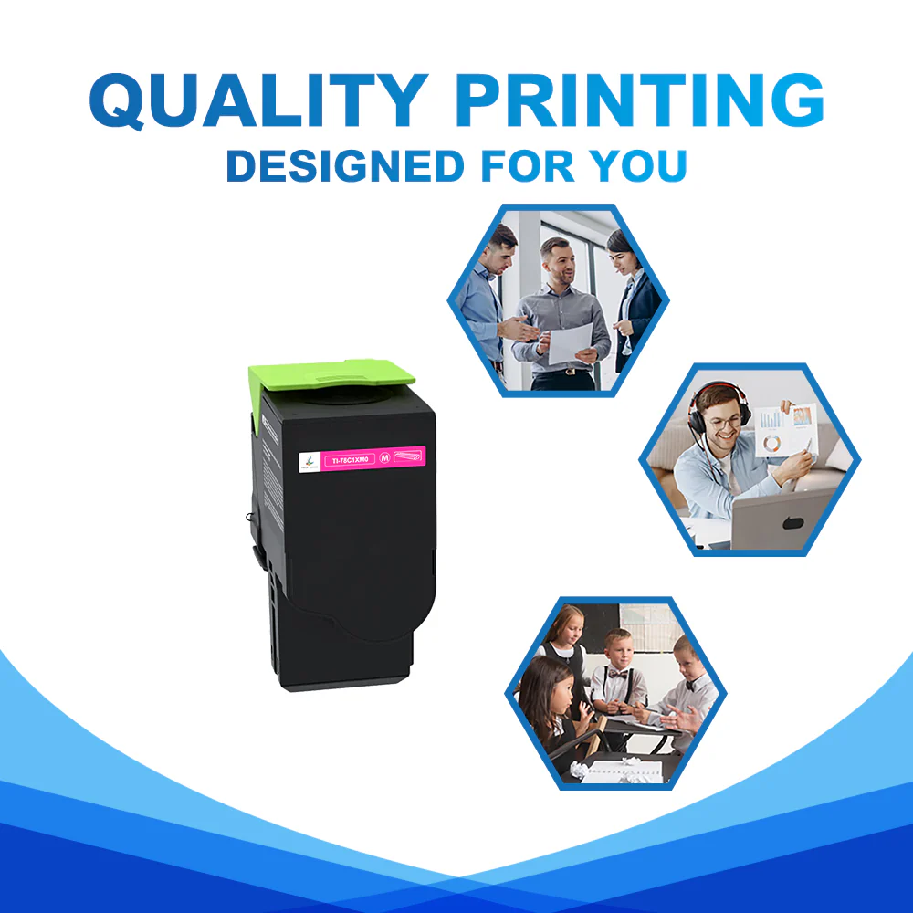 78C1XM0 - Compatible Lexmark 781X Magenta High Yield Toner Cartridge - Image 5