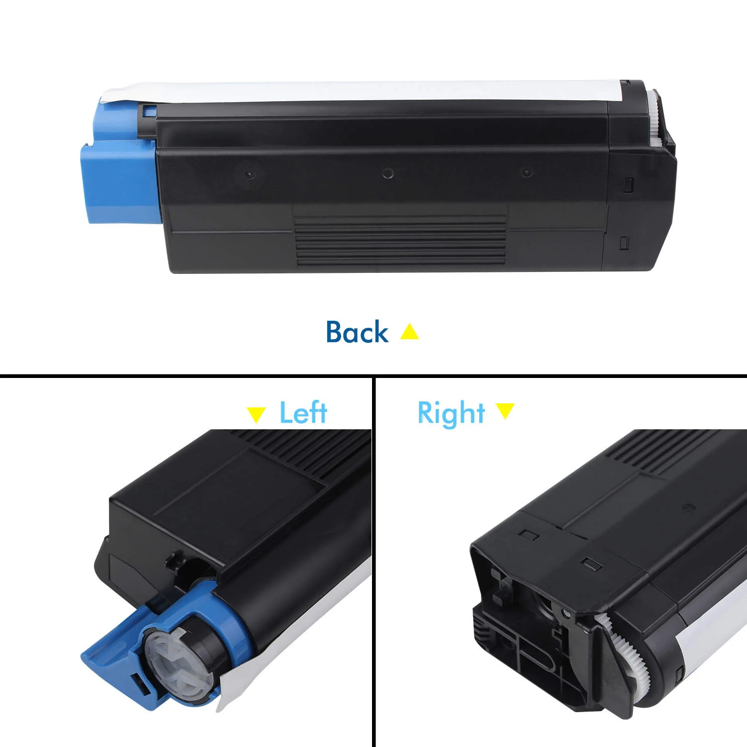 Okidata Compatible  43034803 Cyan Toner Kits - Image 2