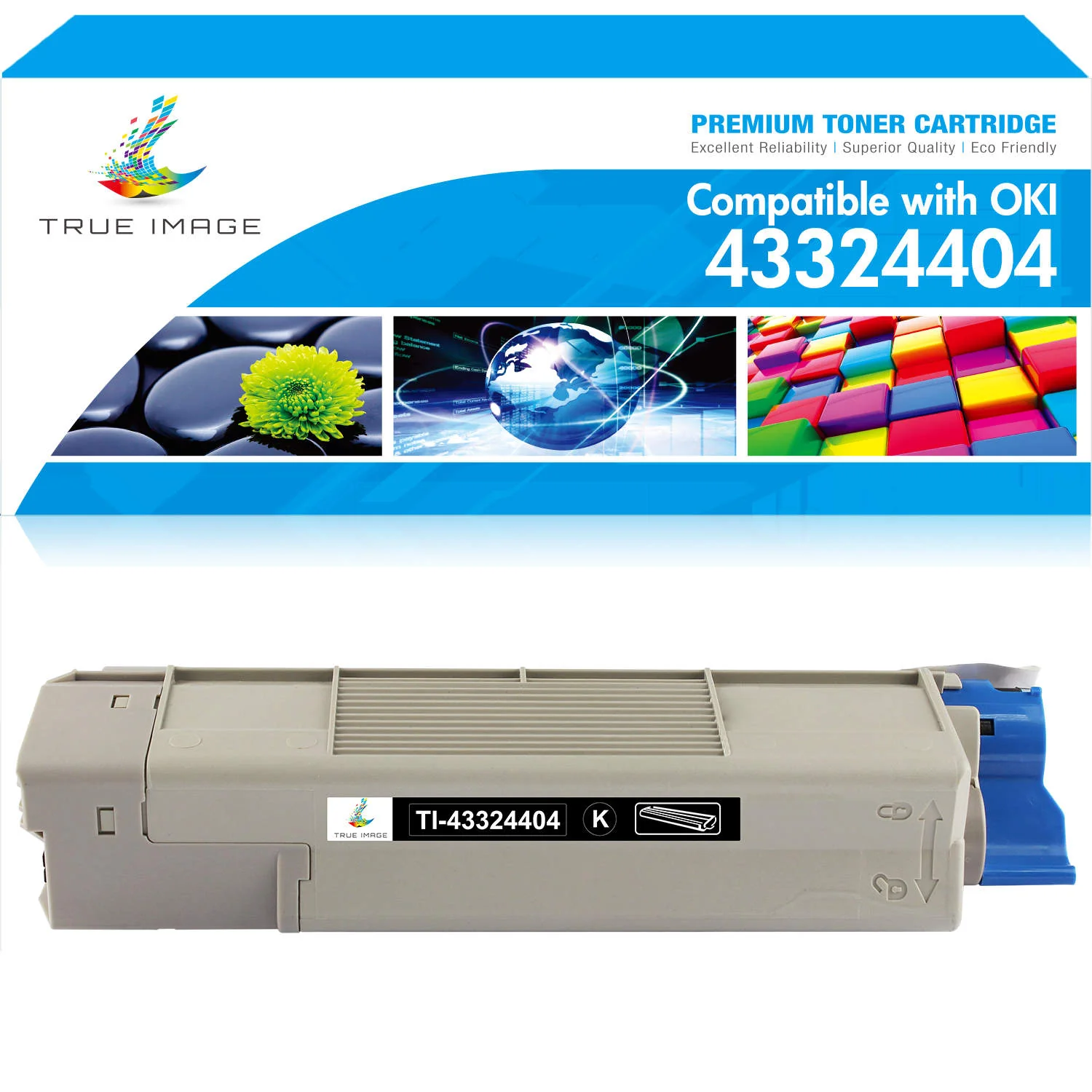 Okidata Compatible 43324404 Black Toner Kits