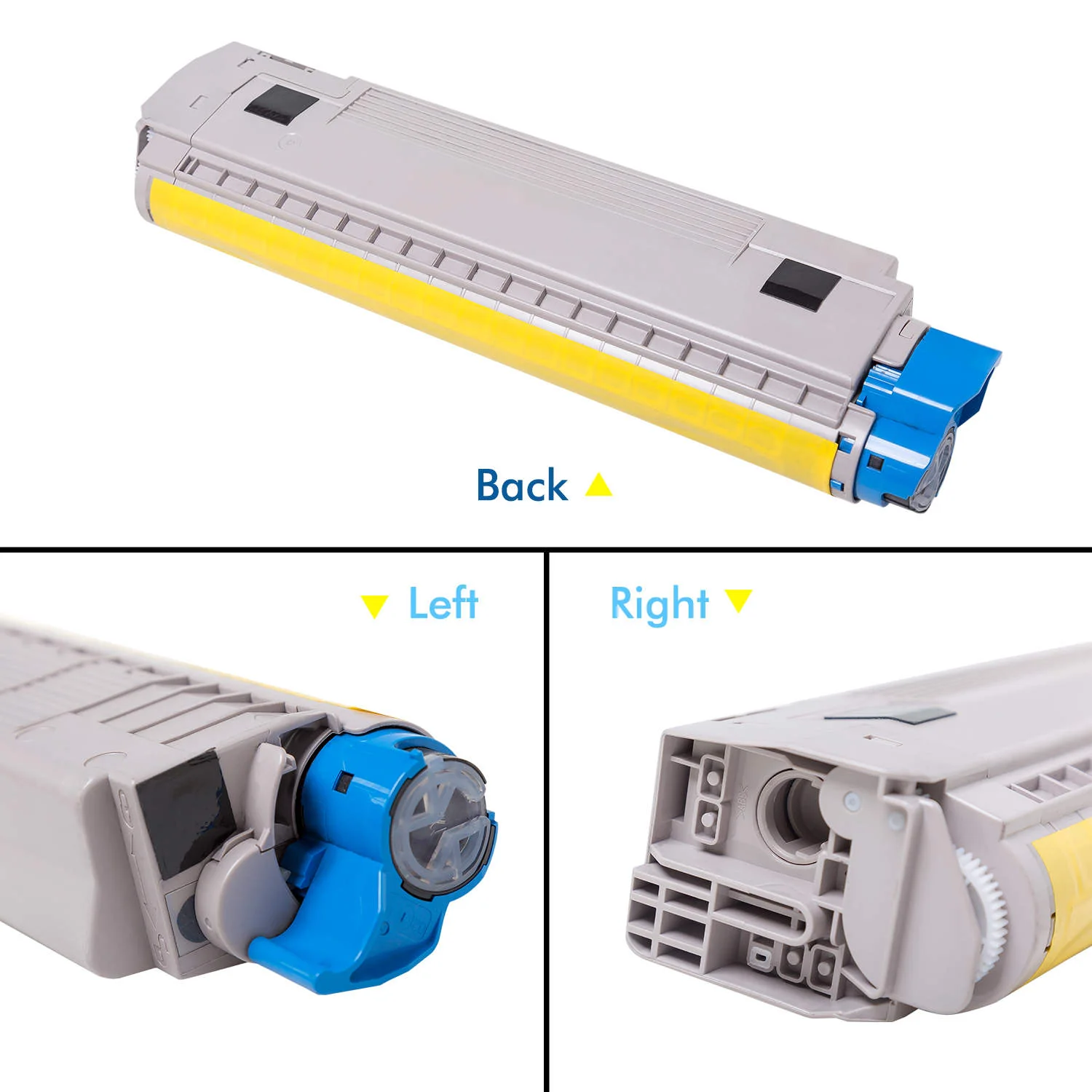 Okidata Compatible  43487735 Cyan Toner Kits - Image 2