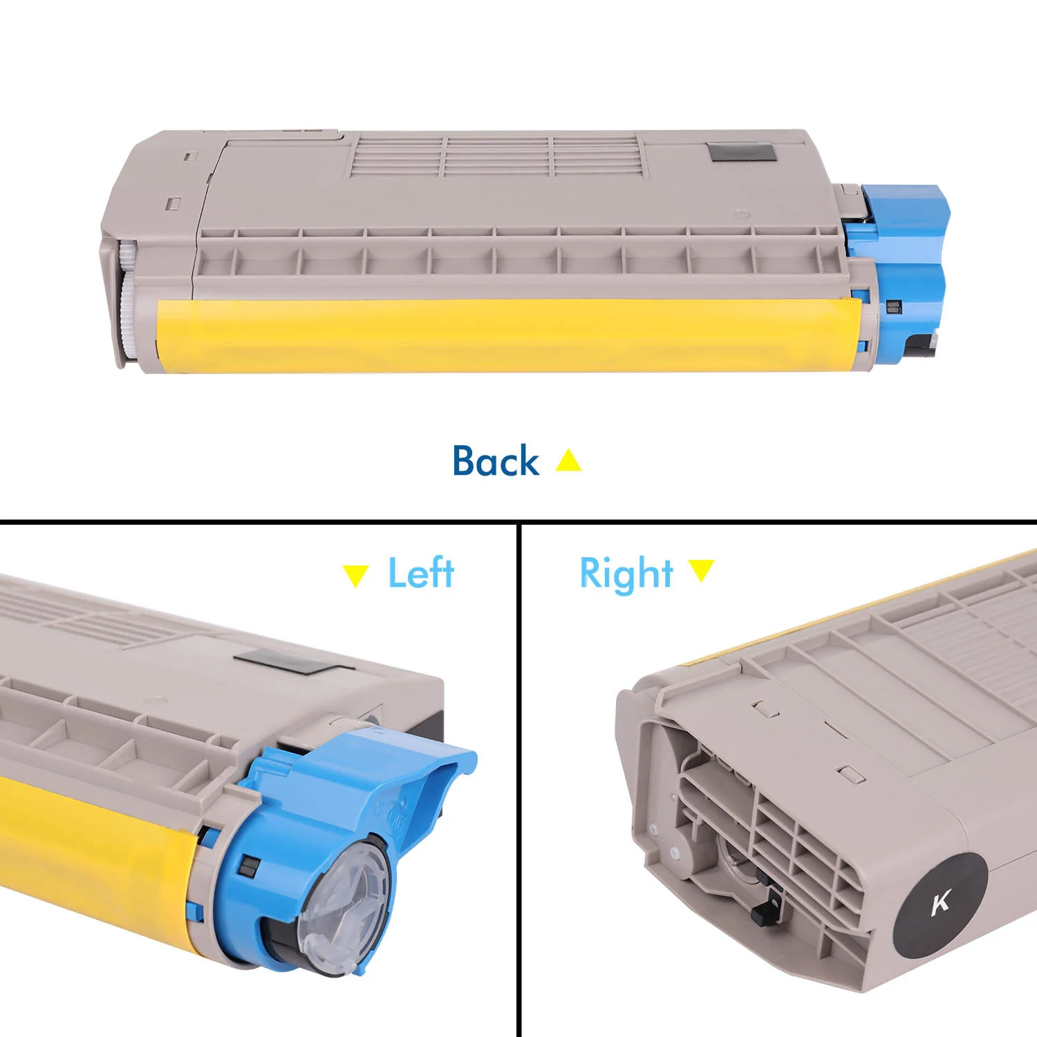 Okidata Compatible  44059111 Cyan Toner Kits - Image 2