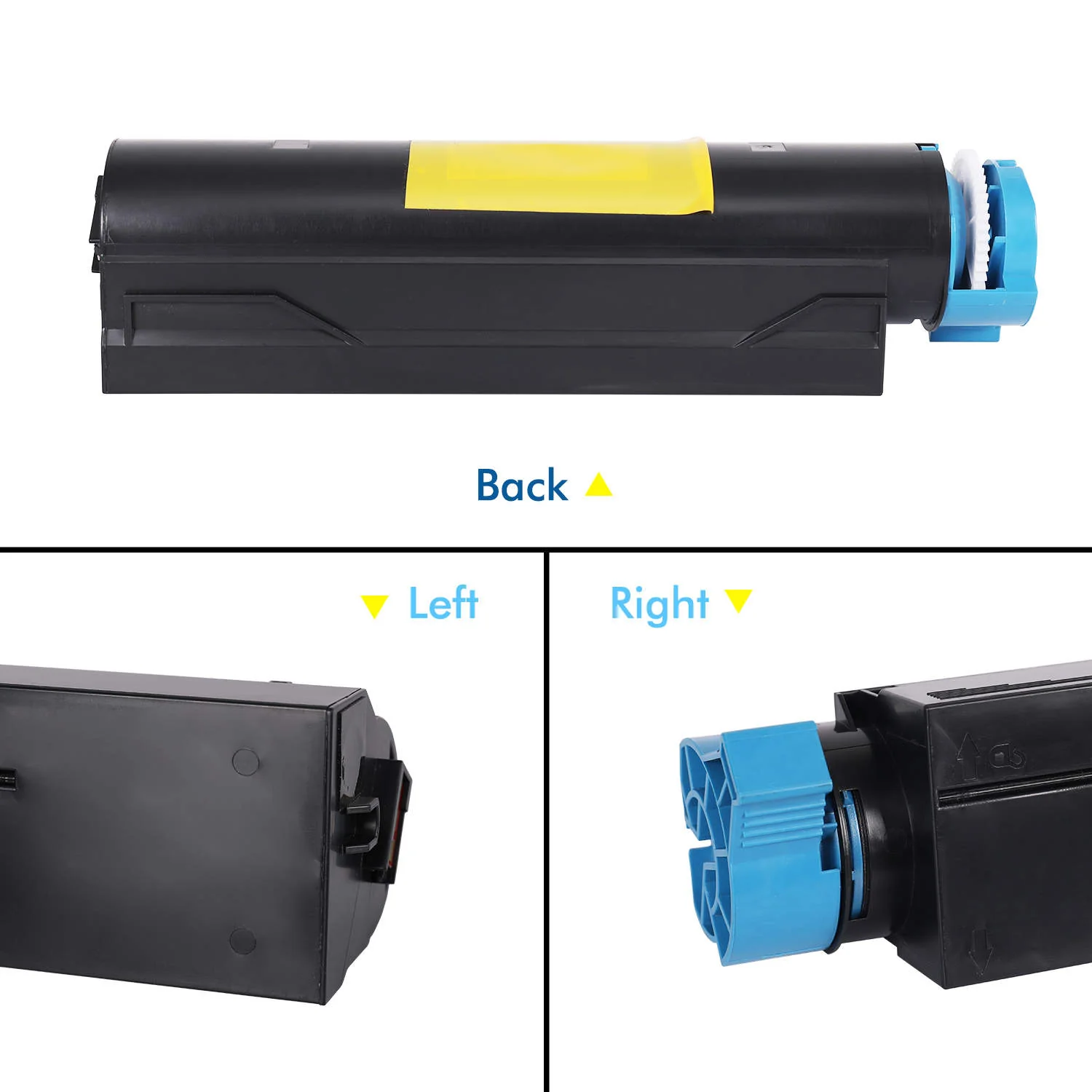 Okidata Compatible  45807101 Black Toner Kits - Image 2