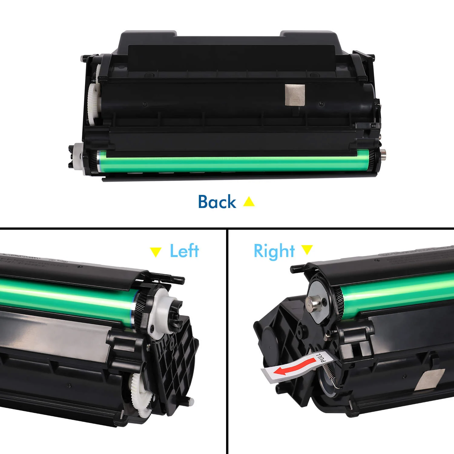 Okidata Compatible  52114502 Black Toner Cartridge - Image 2