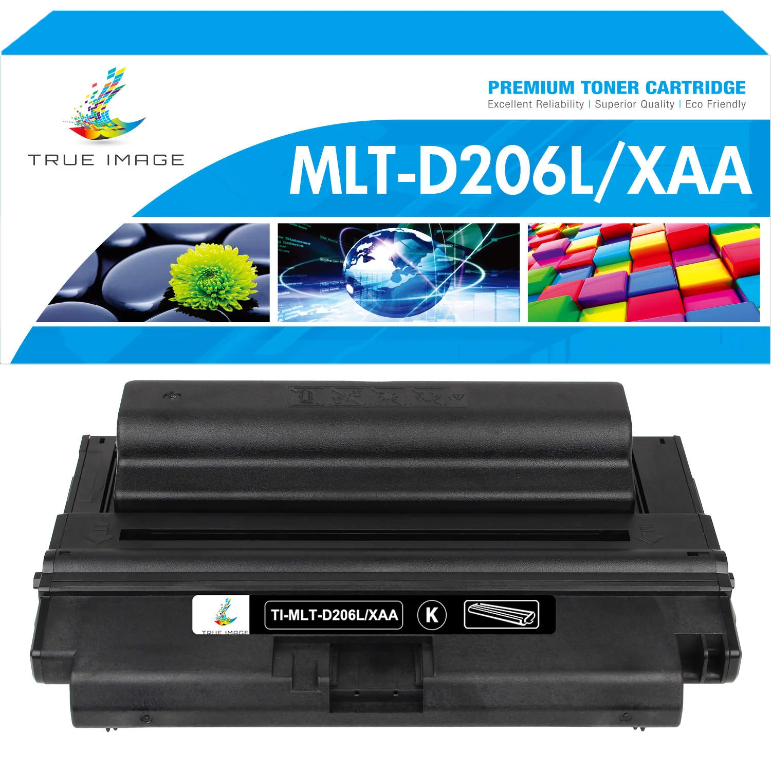 Samsung Compatible MLT-D206L/XAA High Yield Black Toner Cartridge