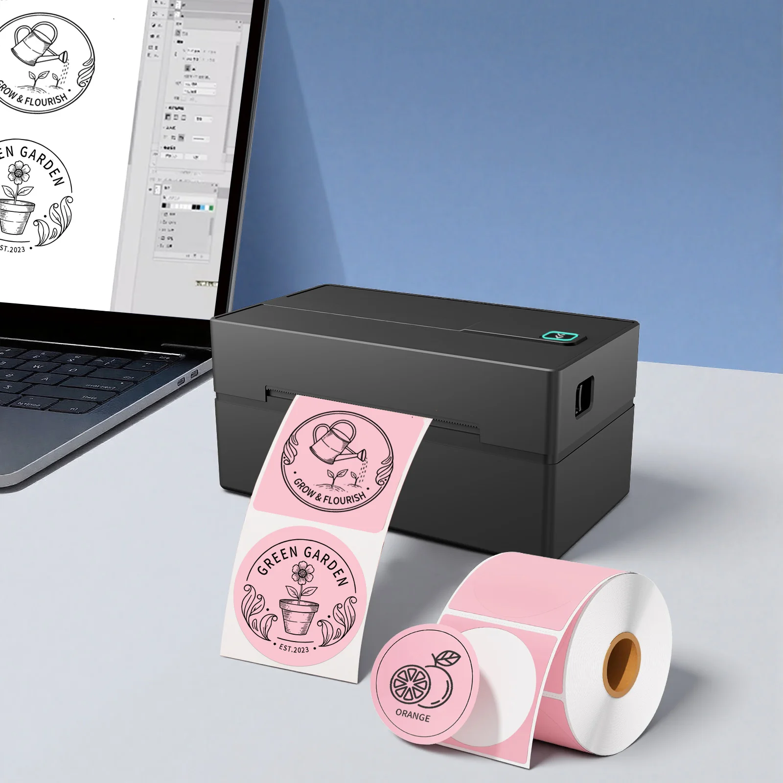 True Image TY813 Thermal Shipping Label Printer 4x6 - USB & Bluetooth Compatible - Image 10