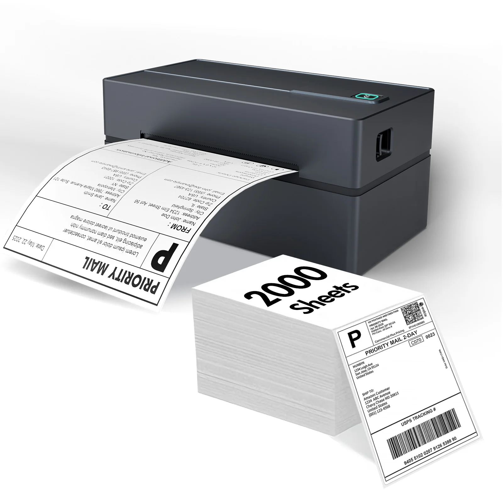 True Image TY813 Thermal Shipping Label Printer 4x6 - USB & Bluetooth Compatible - Image 14