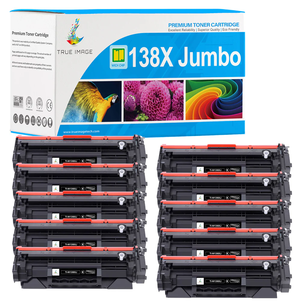 Chip-Ready Compatible HP 138X Jumbo Black Toner Cartridge - 7,000 Pages - Image 8