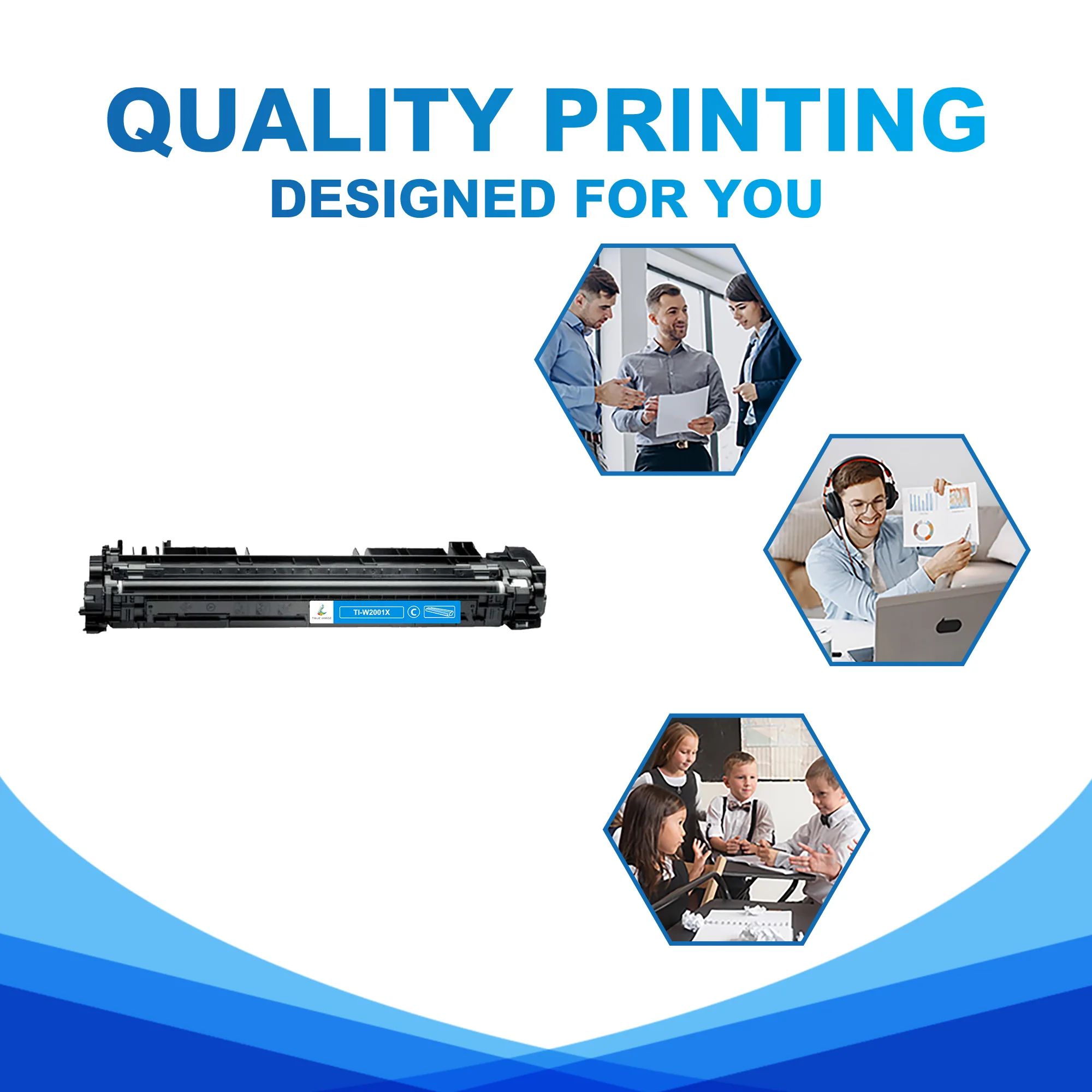 W2001X - Compatible HP 658X Cyan Toner Cartridge - High Yield - Image 4