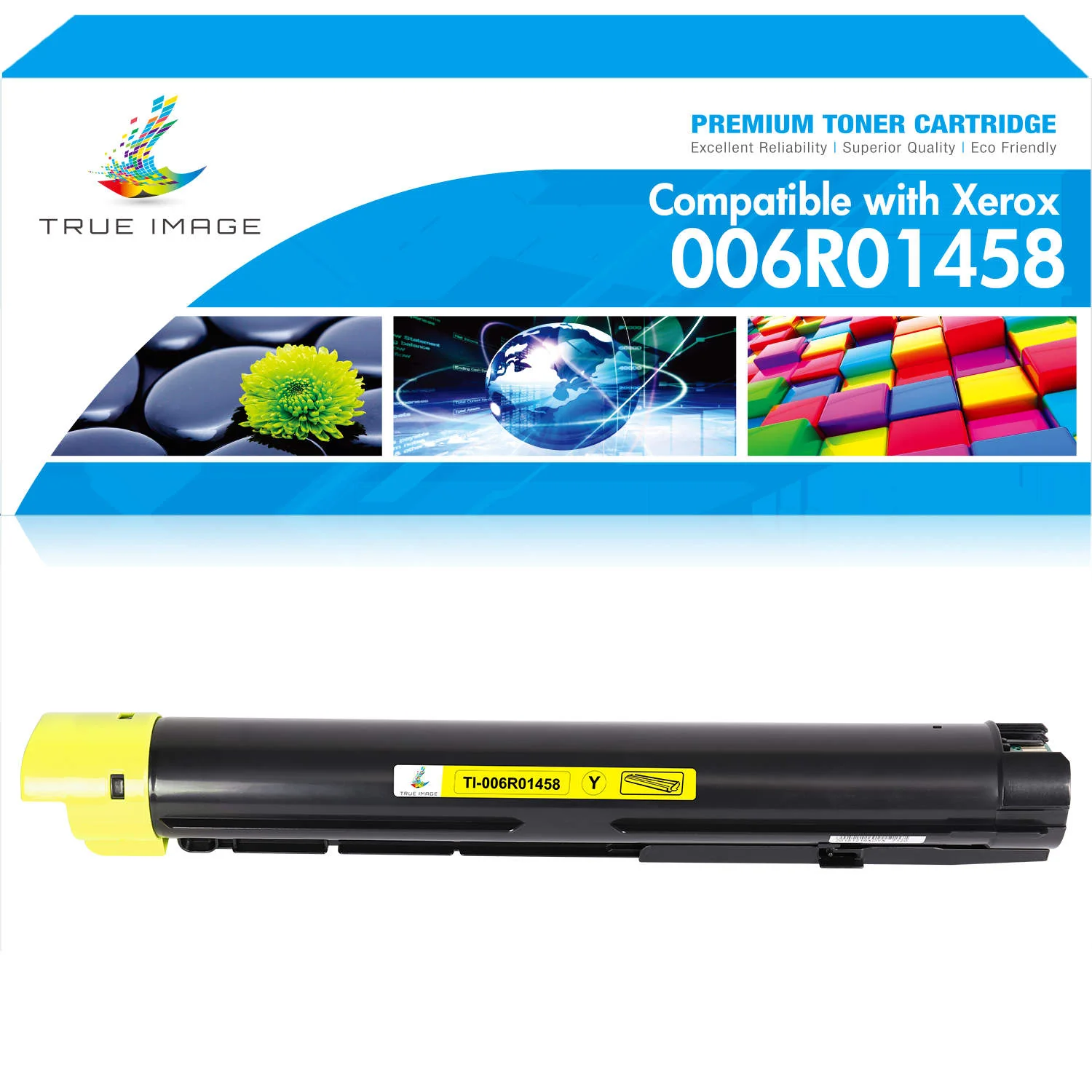 Xerox Compatible 006R01458 Yellow Toner Cartridge