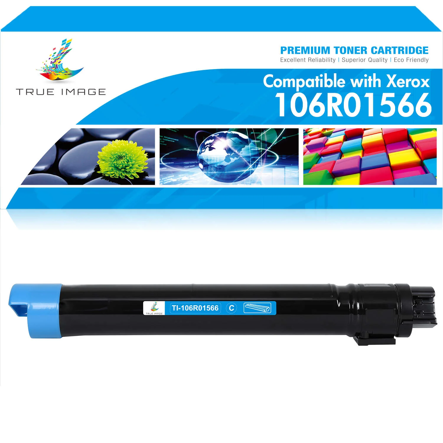 Xerox Compatible 106R01566 High Yield Cyan Toner Kits