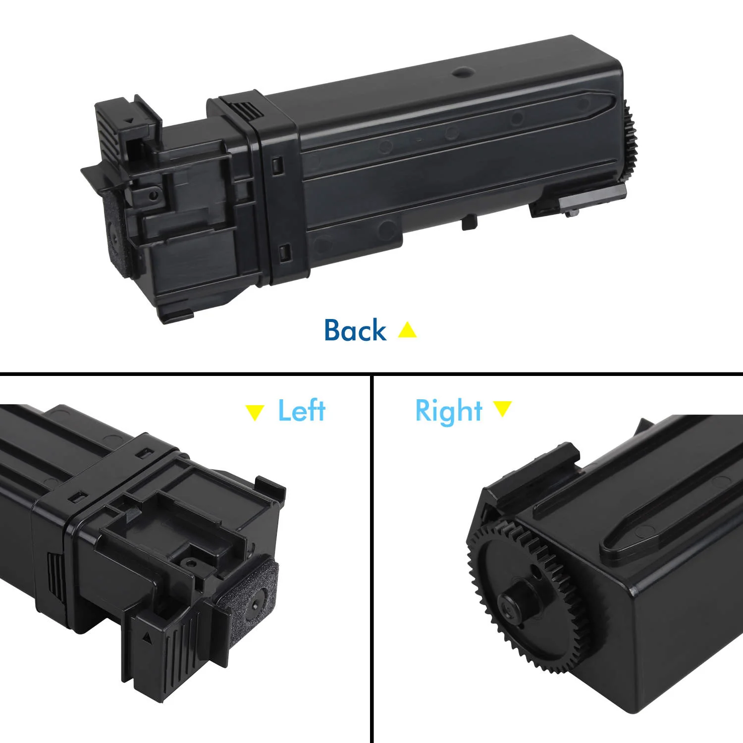 Xerox Compatible 106R01596 High Yield Yellow Toner Kits - Image 2