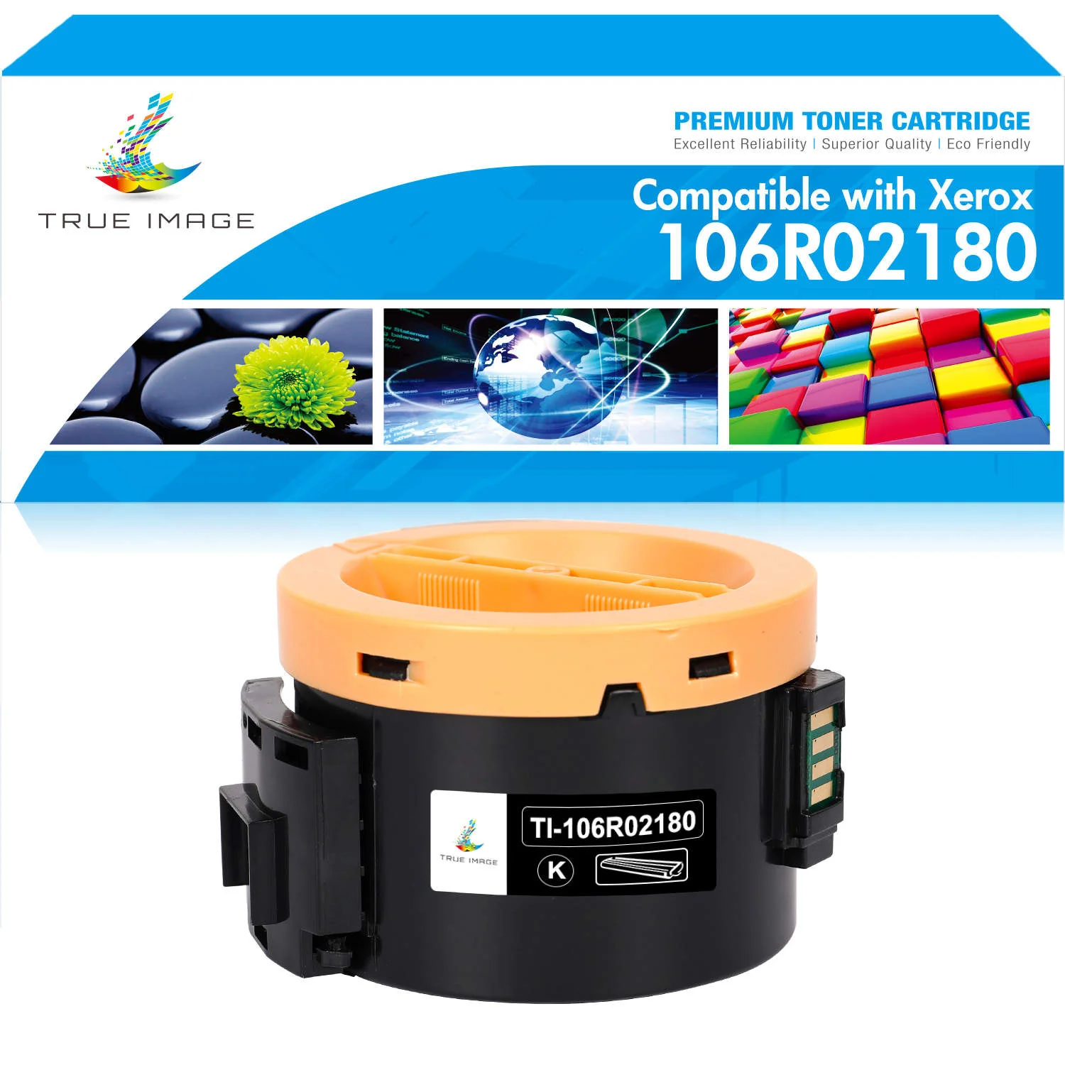 Xerox Compatible 106R02180 Black Toner Cartridge