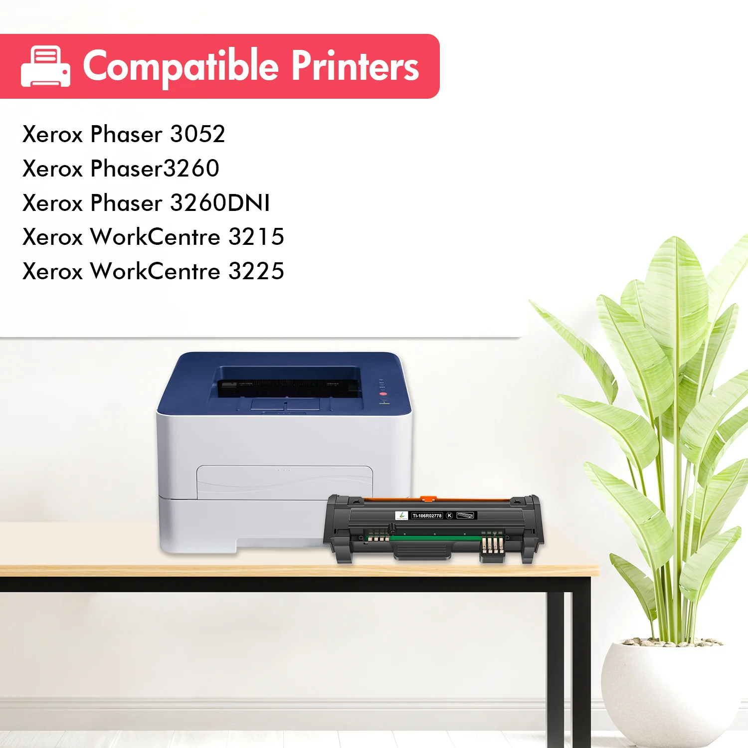 Xerox WorkCentre 3215/Phaser 3260 Toner Replacement - 106R02777 - Image 2
