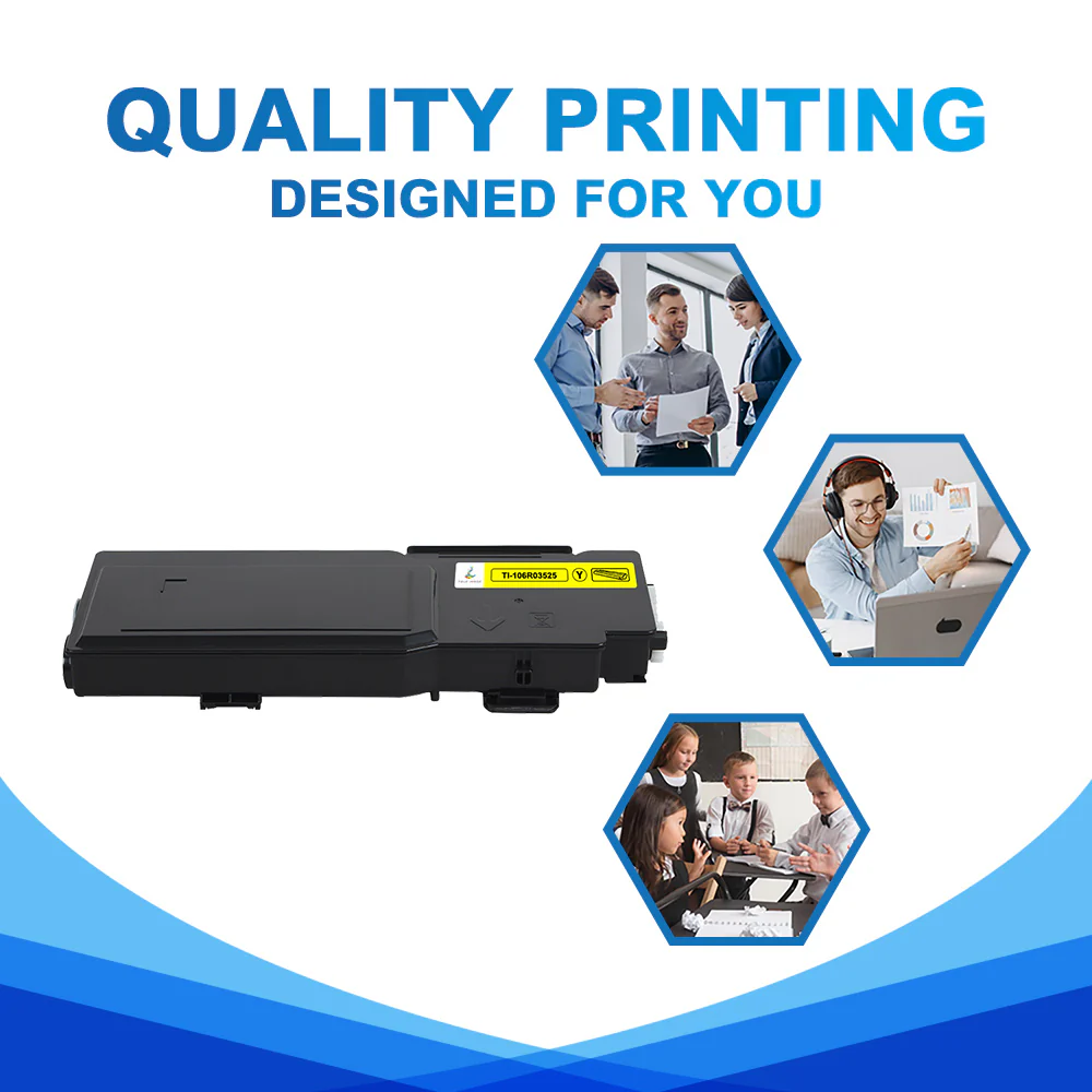 106R03525 - Compatible Xerox Versalink C400/C405 Yellow Extra High Yield Toner Cartridge - Image 4