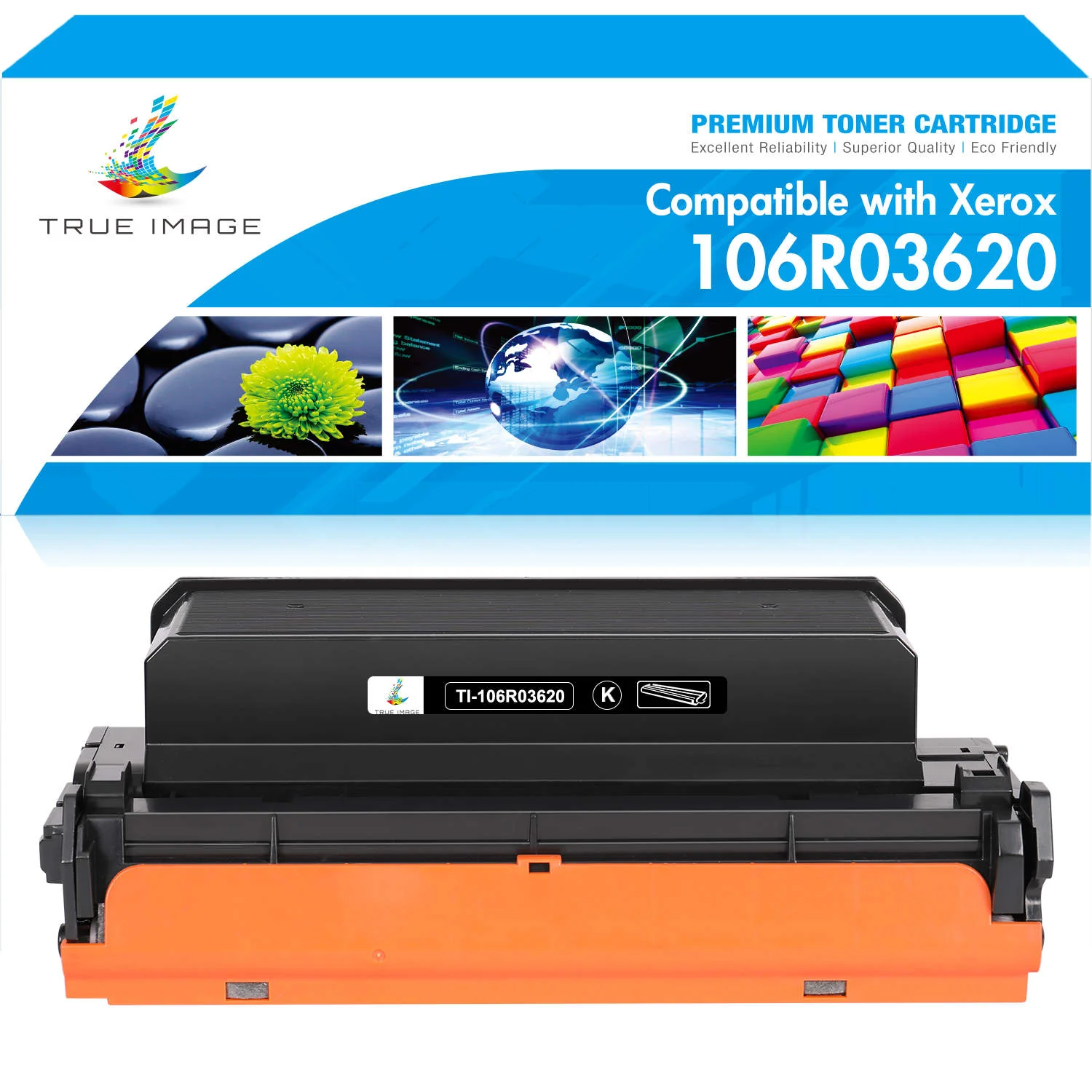 Xerox Compatible 106R03620 Black Toner Cartridge